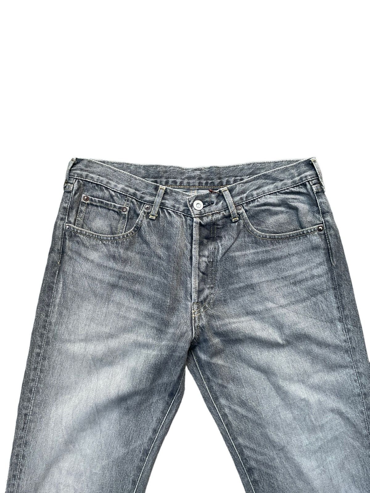 Japanese Brand From The Garret Tokyo Japan Distressed Denim Size US 33 - 4 Thumbnail