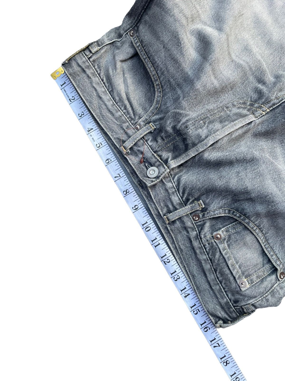 Japanese Brand From The Garret Tokyo Japan Distressed Denim Size US 33 - 15 Thumbnail