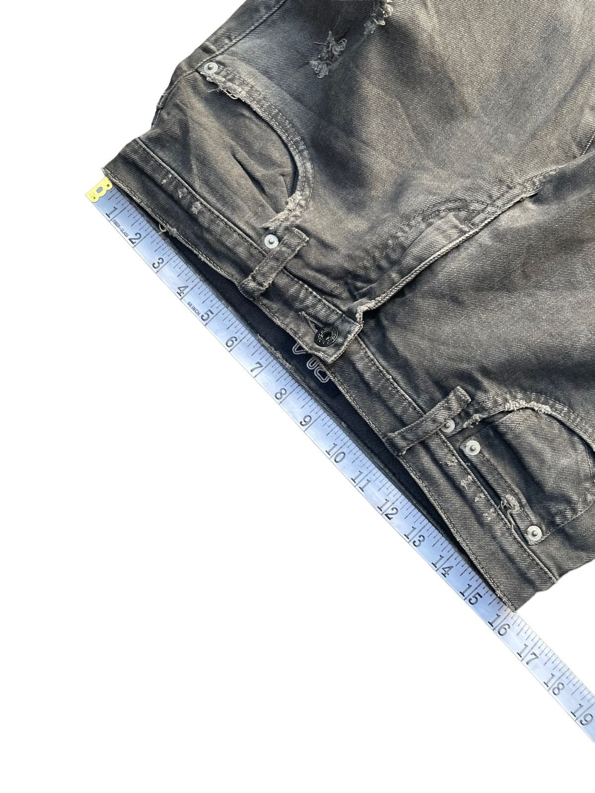 Japanese Brand RNA Custom Distresed Denim Size US 32 / EU 48 - 16 Thumbnail
