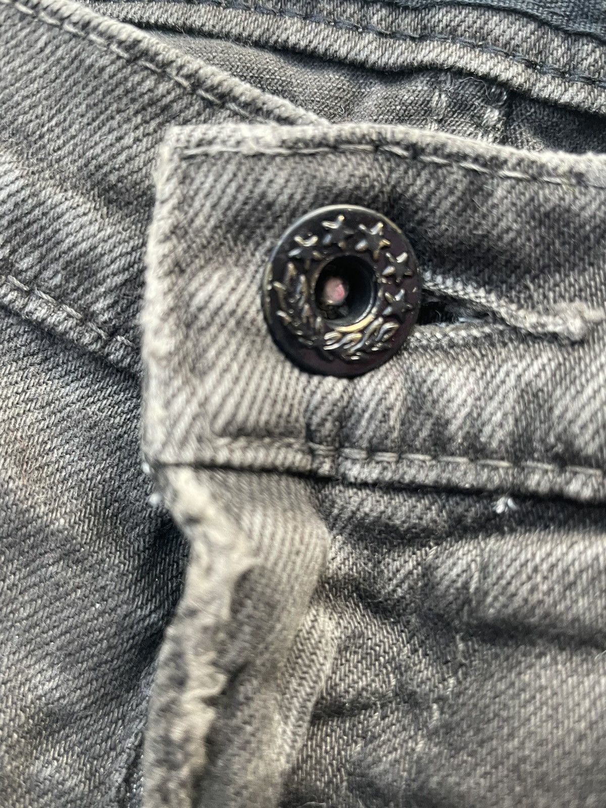 Japanese Brand RNA Custom Distresed Denim Size US 32 / EU 48 - 15 Thumbnail