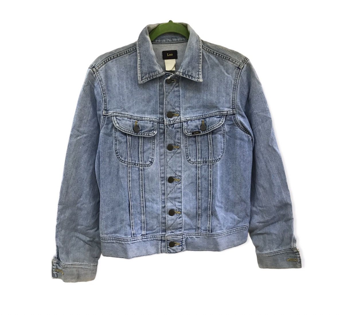 Vintage Vintage 90's 🔥 Lee Distressed Denim Jacket | Grailed