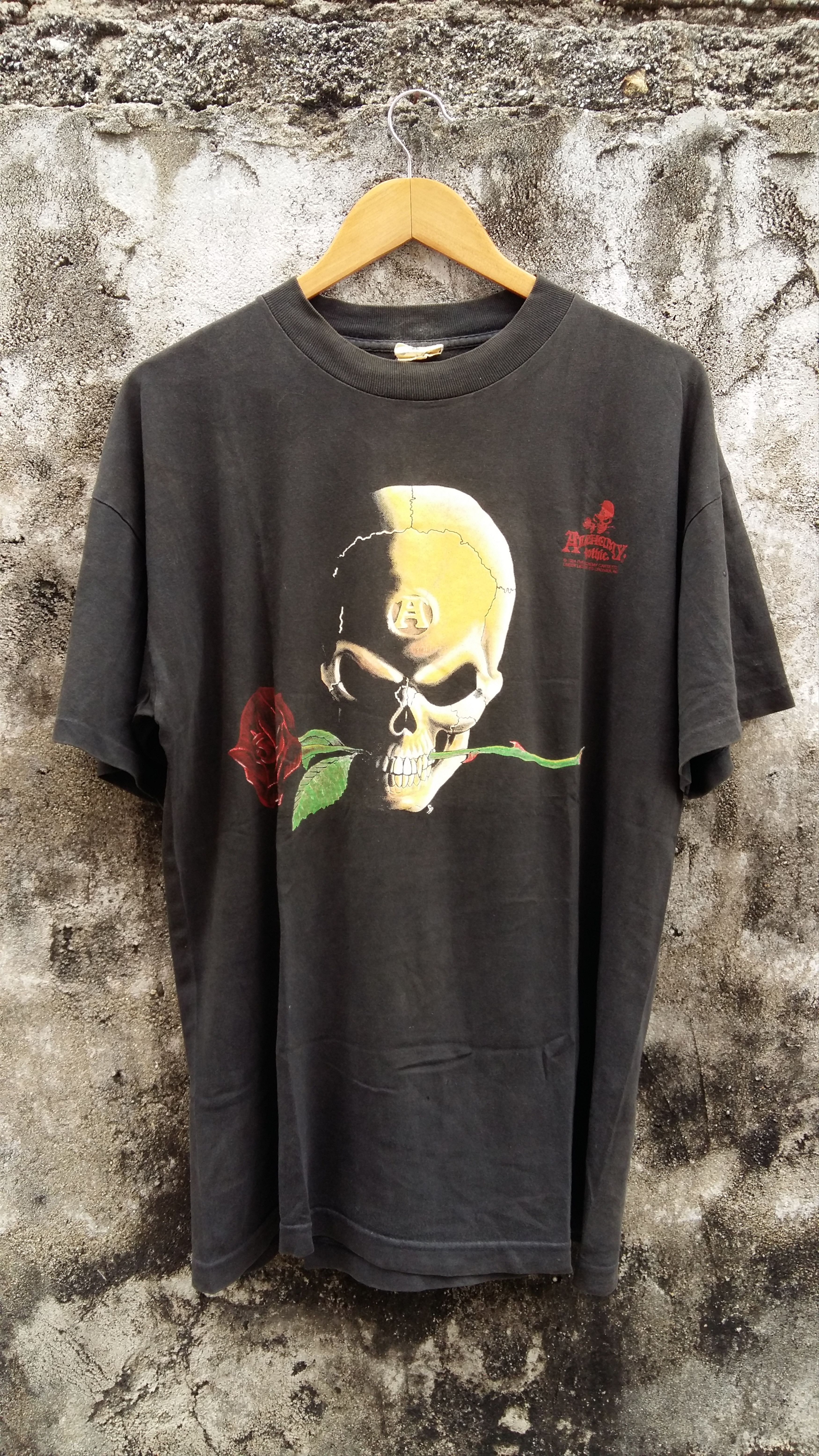 Alchemist × Vintage Rare!! Vintage 90s Alchemy Gothic Tshirt Size US L / EU 52-54 / 3 - 2 Thumbnail