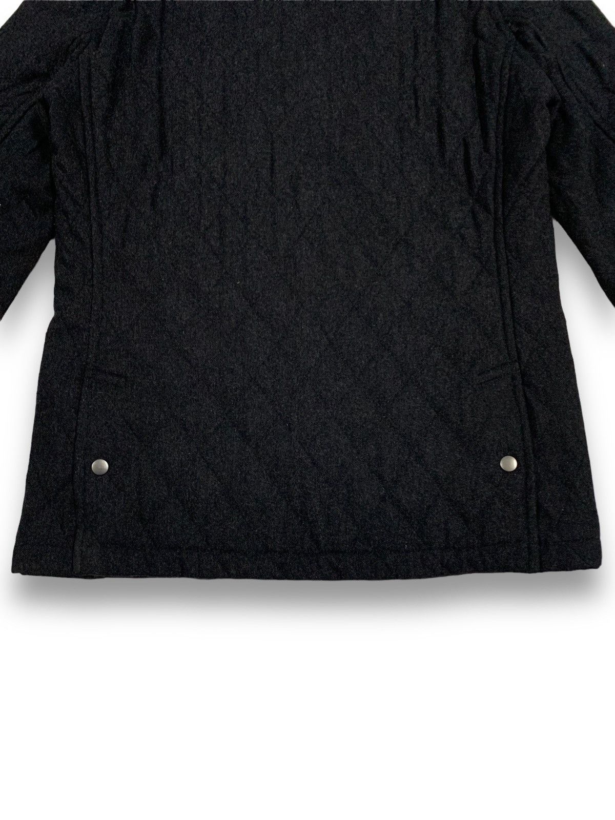 Japanese Brand Japanese Orihica Garage Wool Blend Quilted Hooded Jacket Size US M / EU 48-50 / 2 - 13 Thumbnail