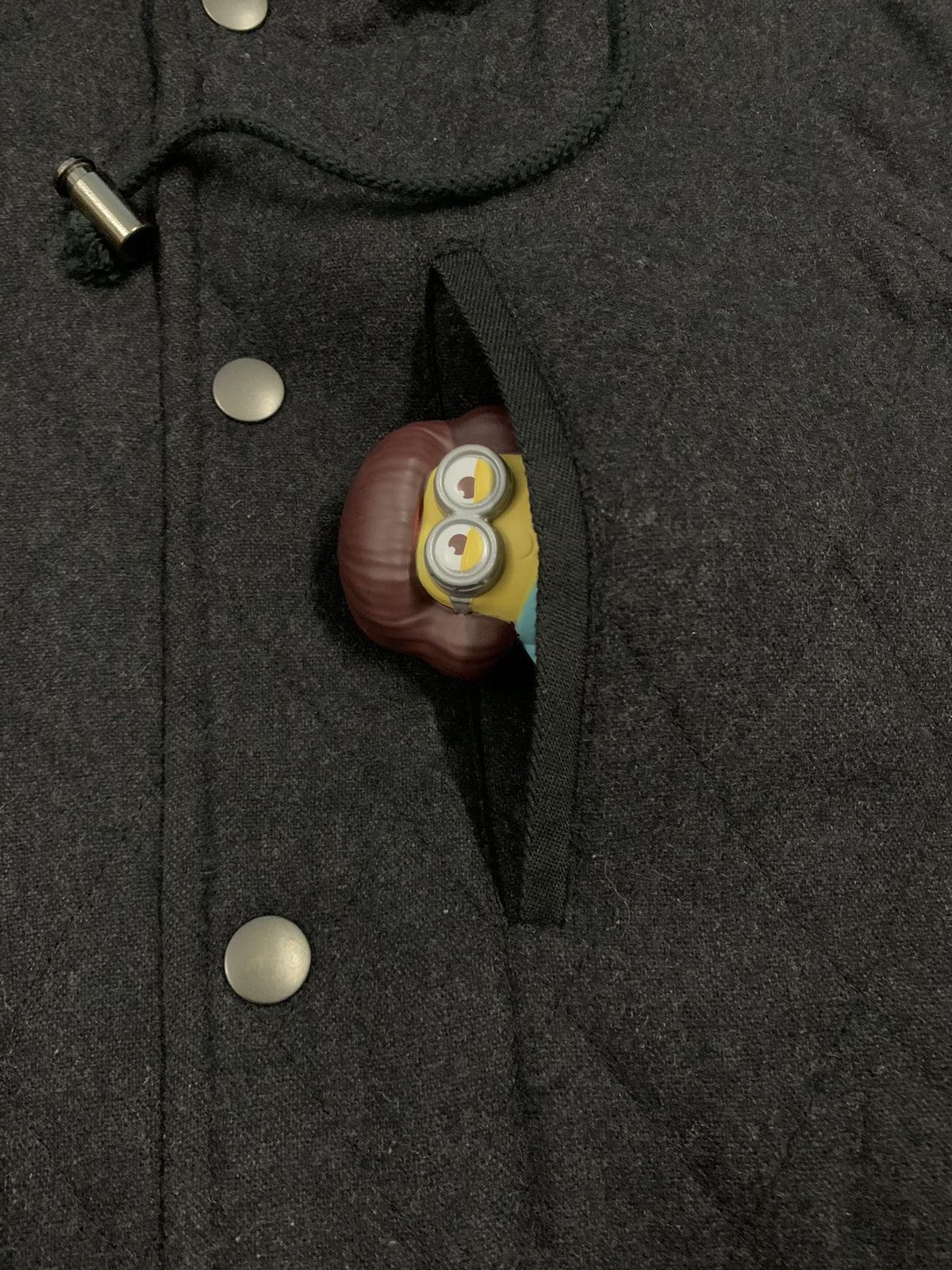 Japanese Brand Japanese Orihica Garage Wool Blend Quilted Hooded Jacket Size US M / EU 48-50 / 2 - 6 Thumbnail