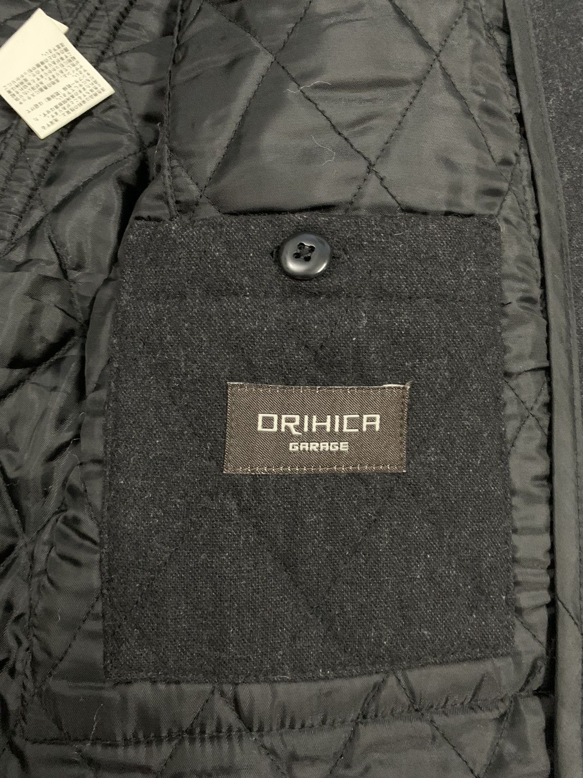 Japanese Brand Japanese Orihica Garage Wool Blend Quilted Hooded Jacket Size US M / EU 48-50 / 2 - 17 Thumbnail