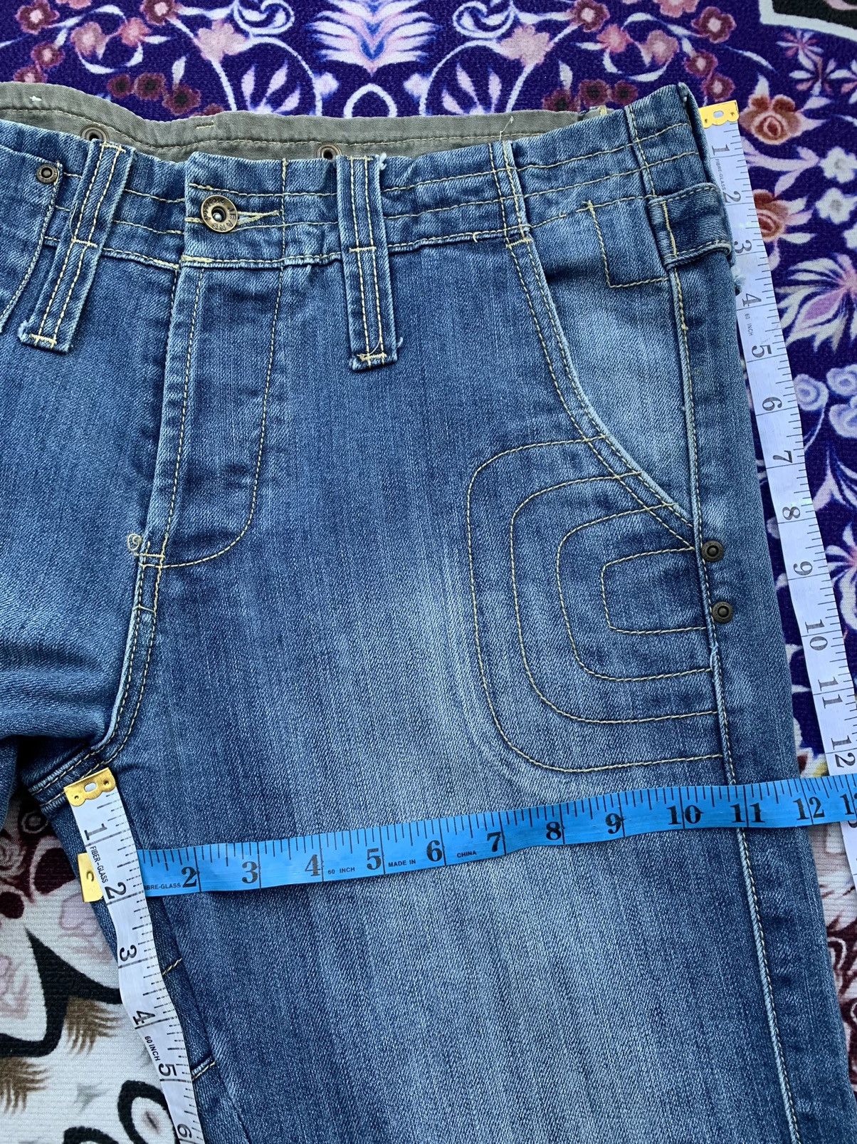 Japanese Brand Preserve Salvedge Denim Custom Design Size US 39 - 11 Thumbnail