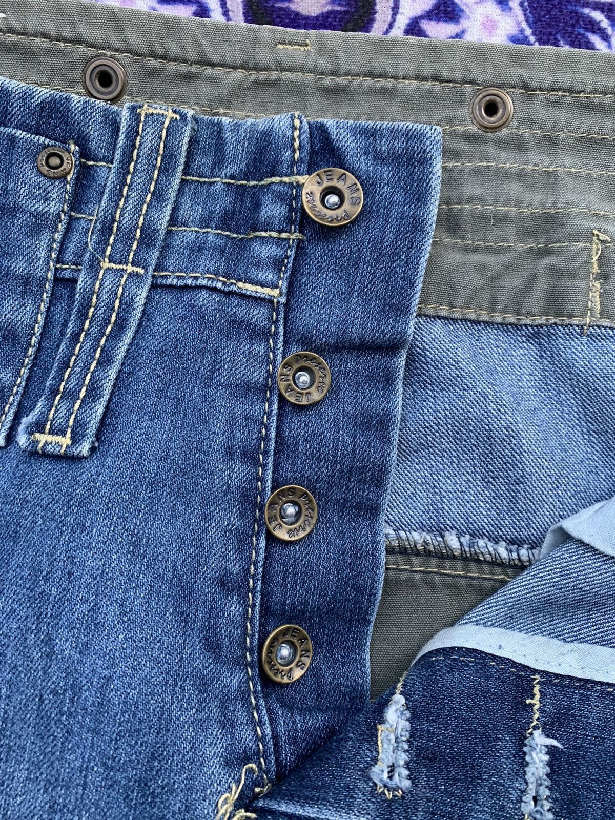 Japanese Brand Preserve Salvedge Denim Custom Design Size US 39 - 4 Thumbnail