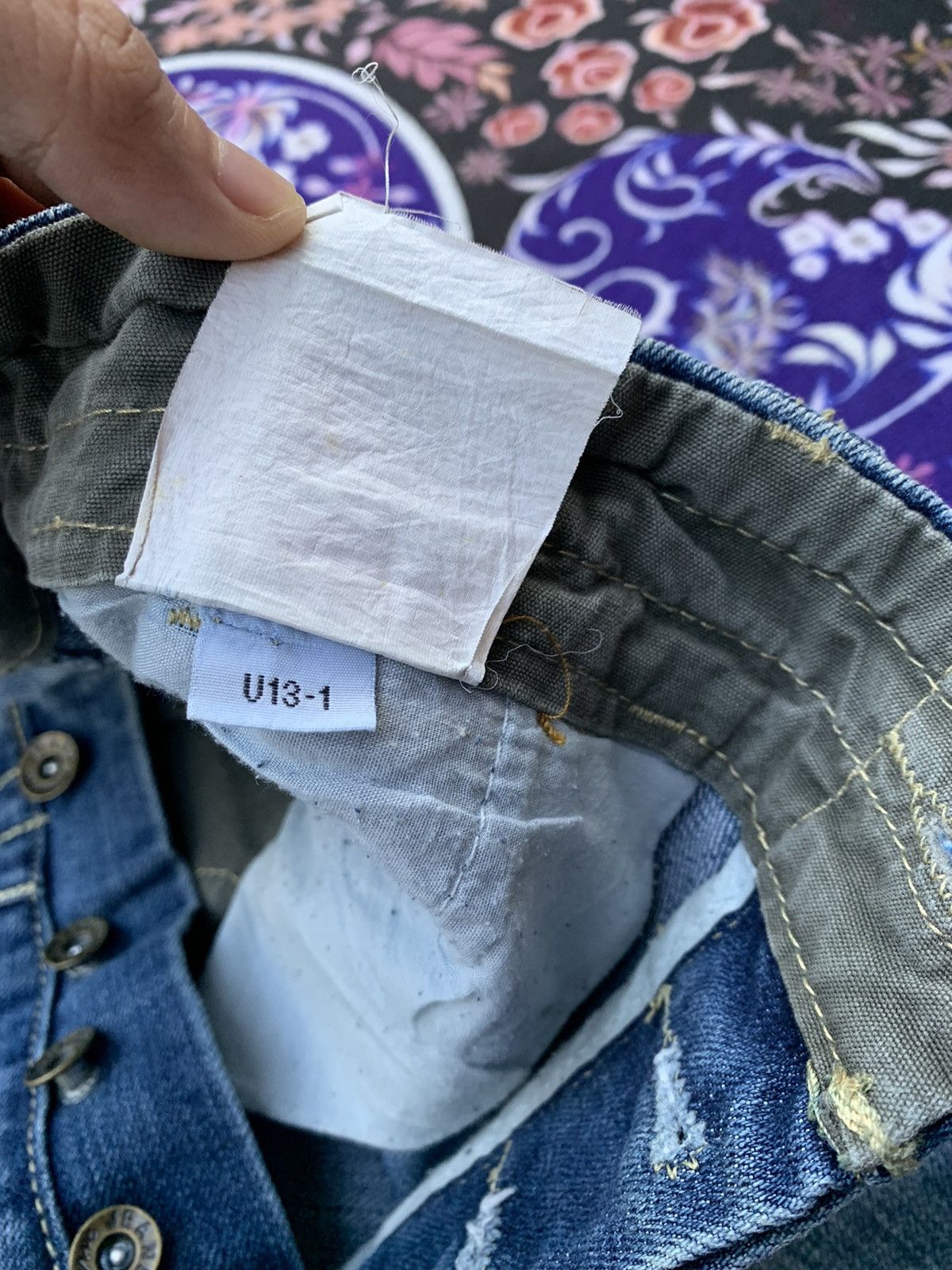 Japanese Brand Preserve Salvedge Denim Custom Design Size US 39 - 6 Thumbnail