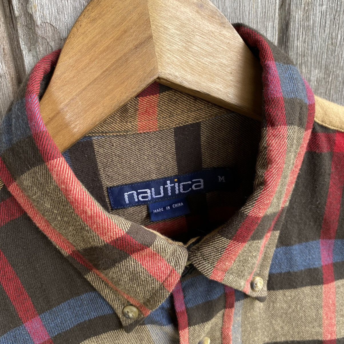 Flannel Vintage Nautica Flannel Button Up ERD GRUNGE PUNK SHIRT Size US M / EU 48-50 / 2 - 3 Thumbnail