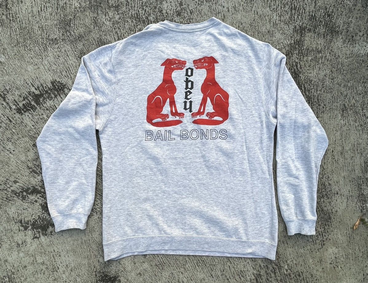 OBEY Bail & Bond. Heavyweight sz XL