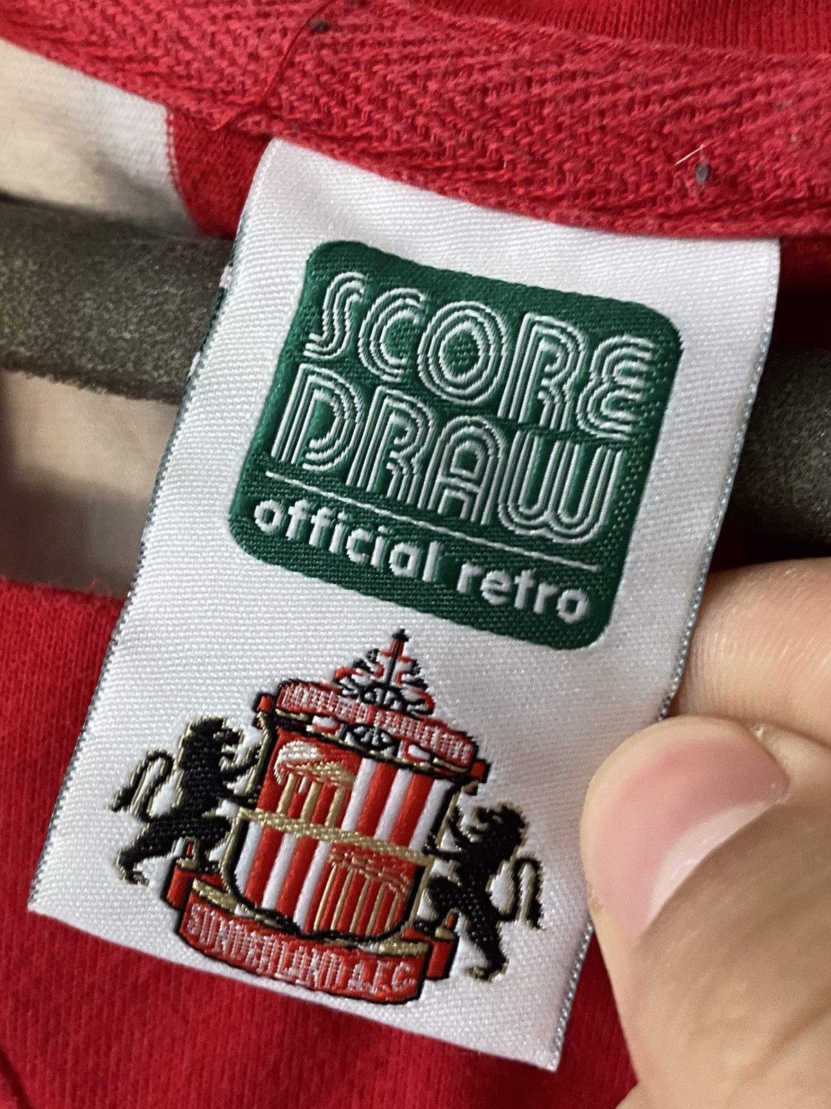 Toffs × Vintage Vintage Score Draw Sunderland Soccer Jersey Final Cup 1973 Size US XL / EU 56 / 4 - 4 Thumbnail