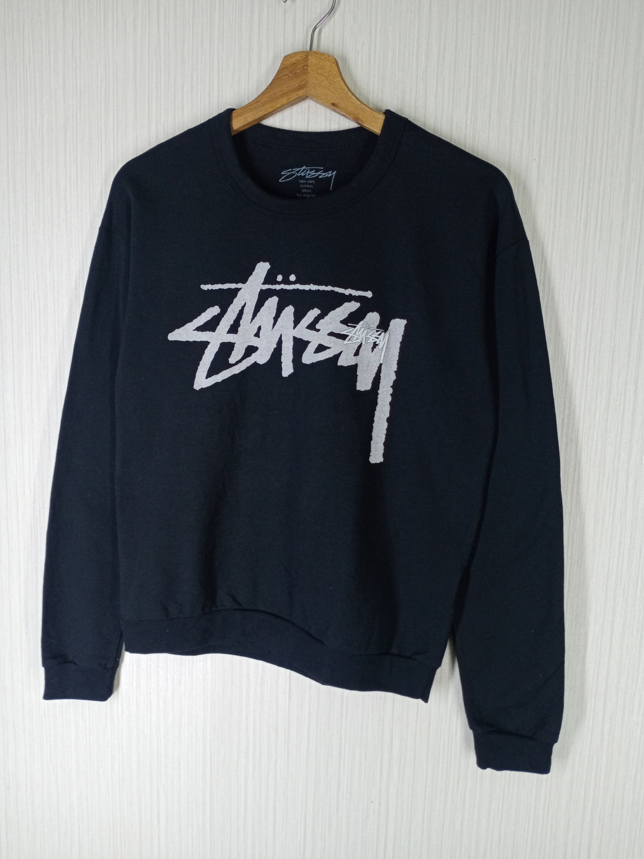 Stussy Rare Stussy International Big Logo Sweatshirt Size US S / EU 44-46 / 1 - 2 Thumbnail