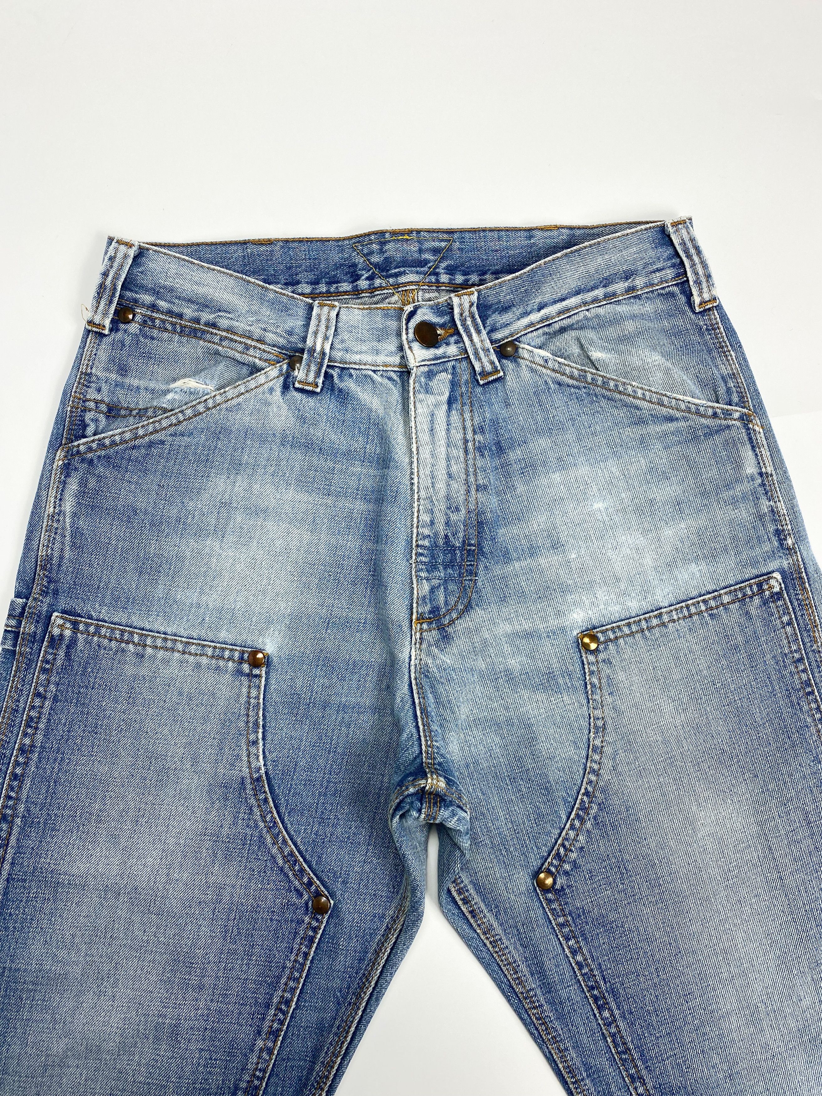 Vintage Meltin' Pot Vintage Double Knee Carpenter Denim Jeans Pants Size US 30 / EU 46 - 2 Thumbnail