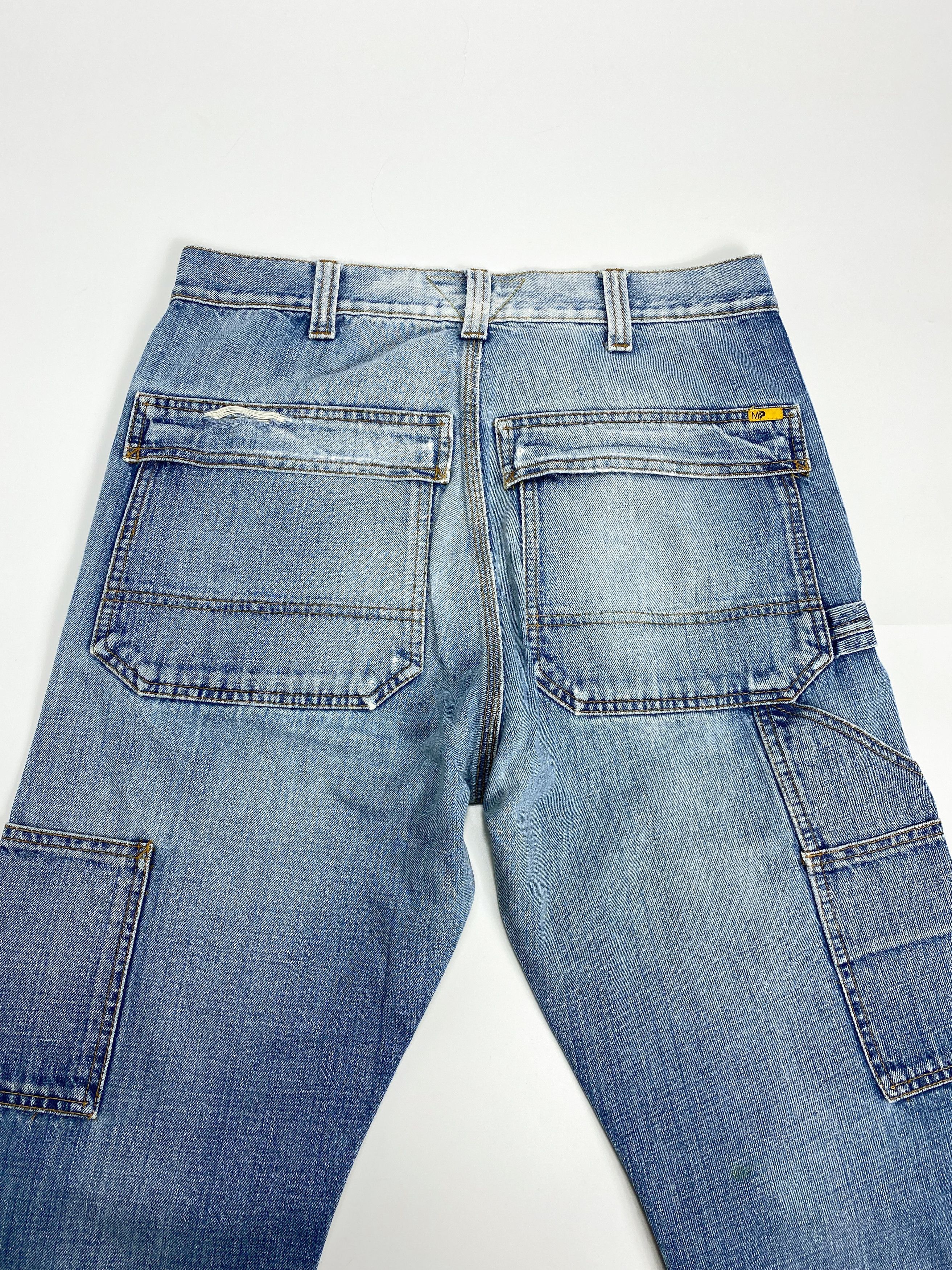 Vintage Meltin' Pot Vintage Double Knee Carpenter Denim Jeans Pants Size US 30 / EU 46 - 4 Thumbnail