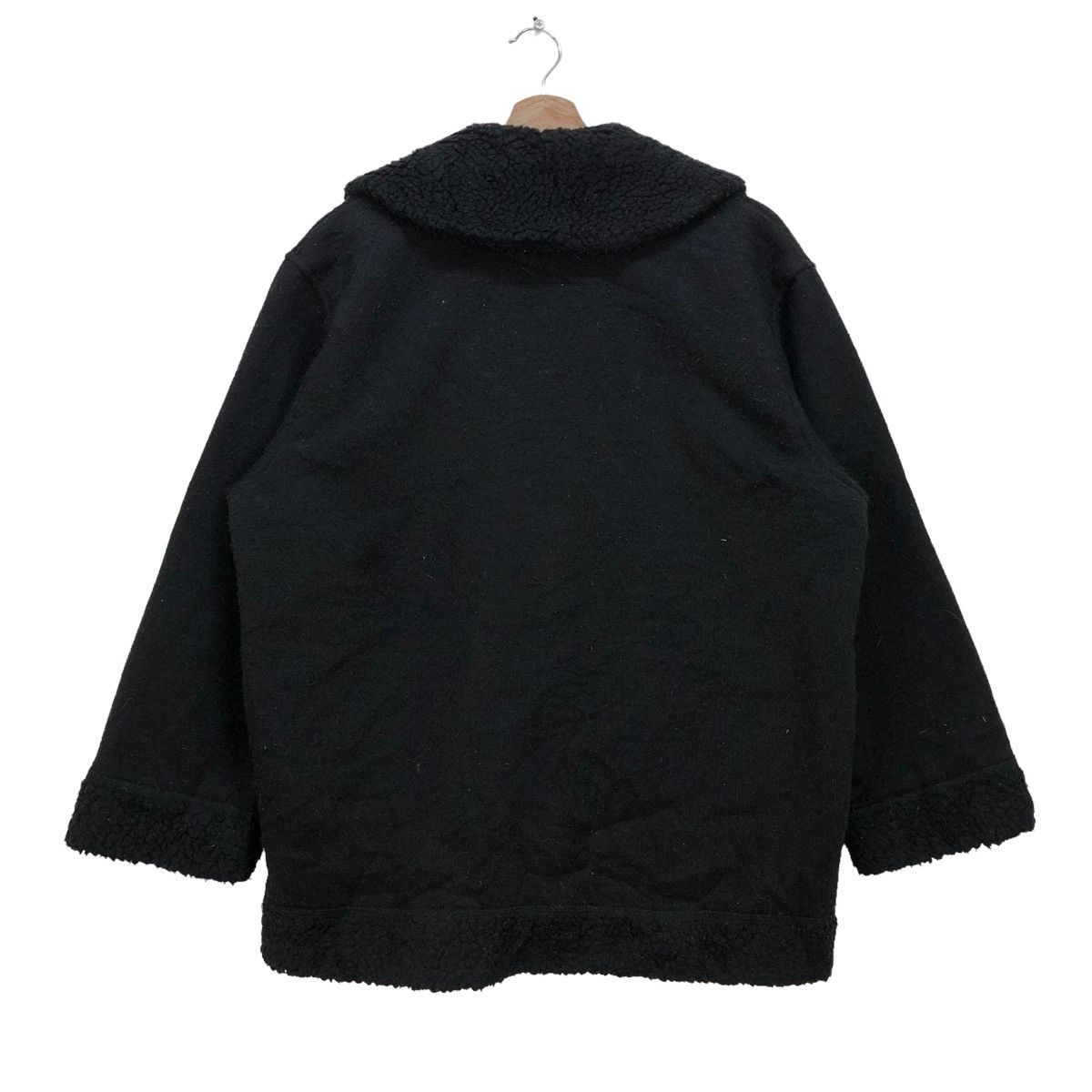 Japanese Brand 🔥Kansai Yamamoto Kansa Sport Sherpa Jacket Embroidered Logo Size US M / EU 48-50 / 2 - 2 Thumbnail