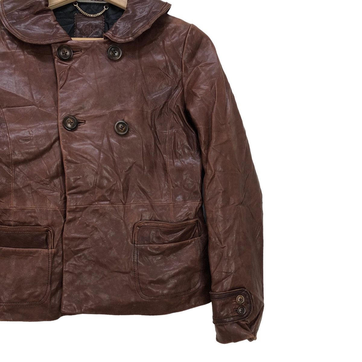 Banana Republic Banana Republic Leather Jacket Size S / US 4 / IT 40 - 5 Thumbnail