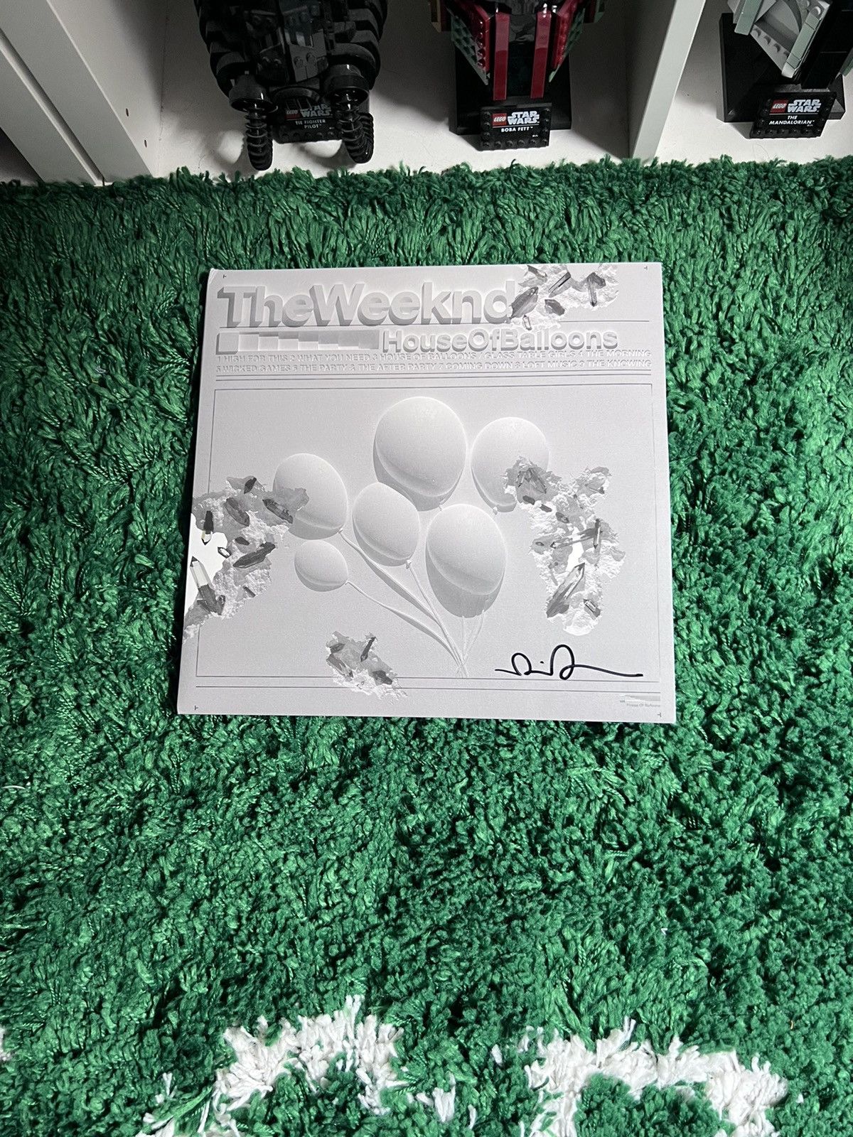 Daniel Arsham × The Weeknd Daniel Arsham x the weekend lp vinyl (signed ...