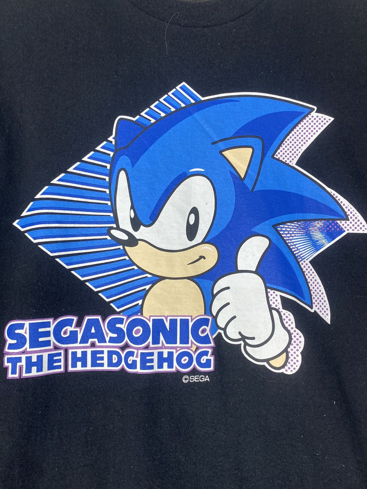 Vintage Vintage rare Sonic the hedgehog sega games Size US L / EU 52-54 / 3 - 3 Thumbnail