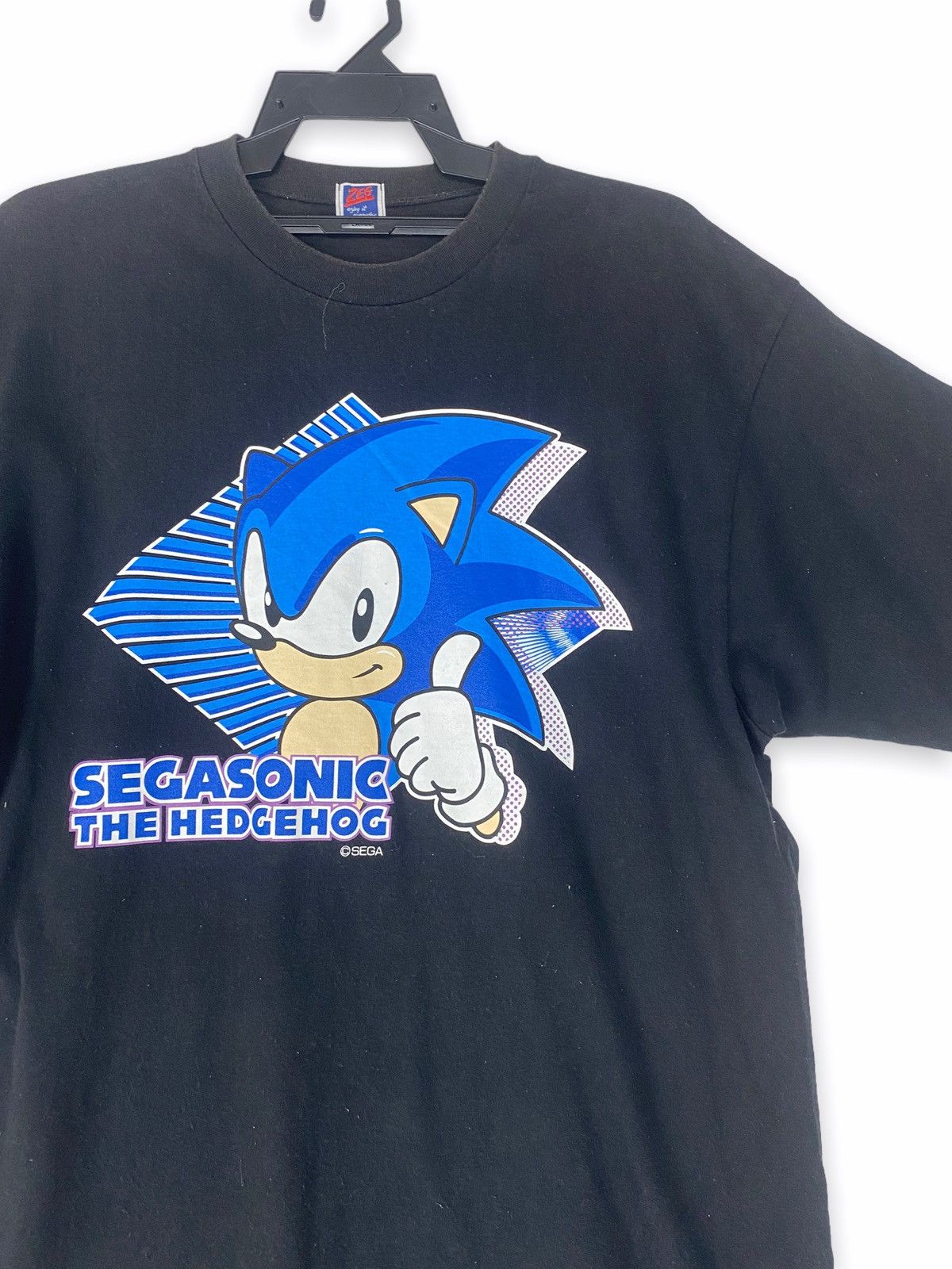Vintage Vintage rare Sonic the hedgehog sega games Size US L / EU 52-54 / 3 - 2 Thumbnail