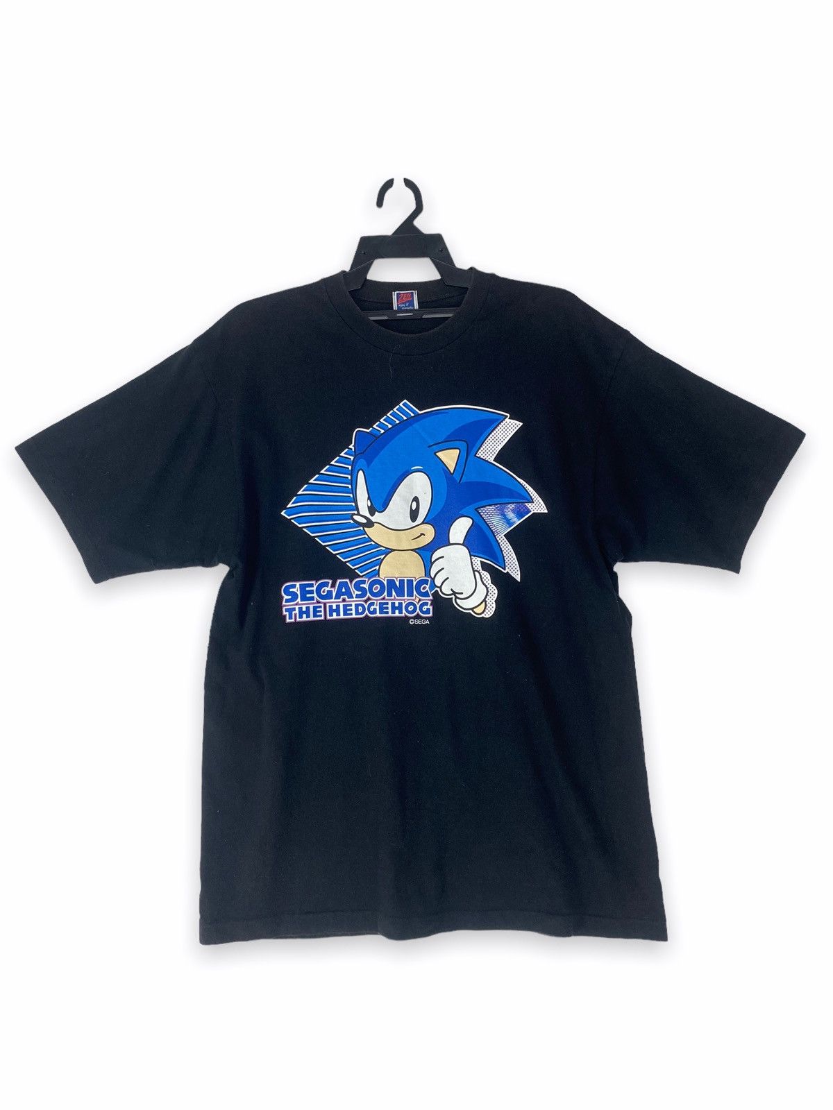 Vintage Vintage rare Sonic the hedgehog sega games Size US L / EU 52-54 / 3 - 1 Thumbnail
