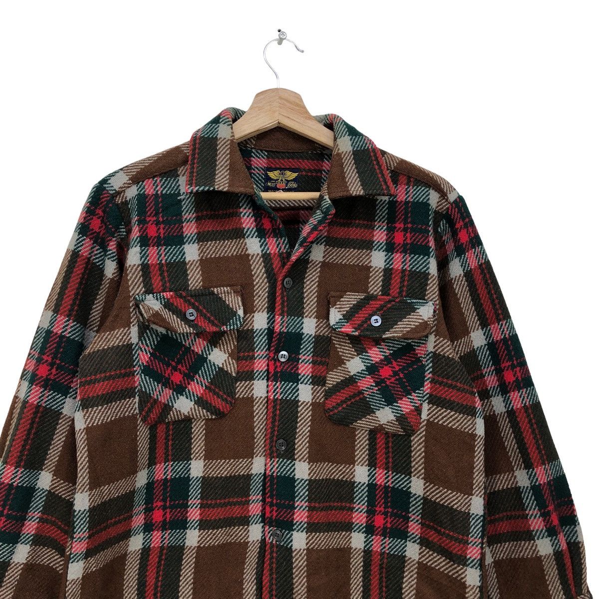 Flannel Japanese Brand Long Sleeve Shirts Button Up Checkered Size US M / EU 48-50 / 2 - 3 Thumbnail