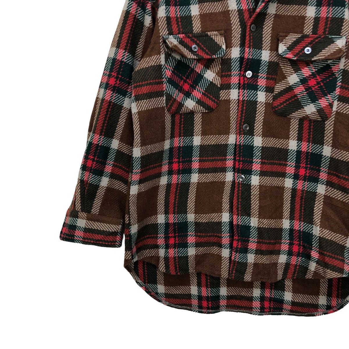 Flannel Japanese Brand Long Sleeve Shirts Button Up Checkered Size US M / EU 48-50 / 2 - 4 Thumbnail
