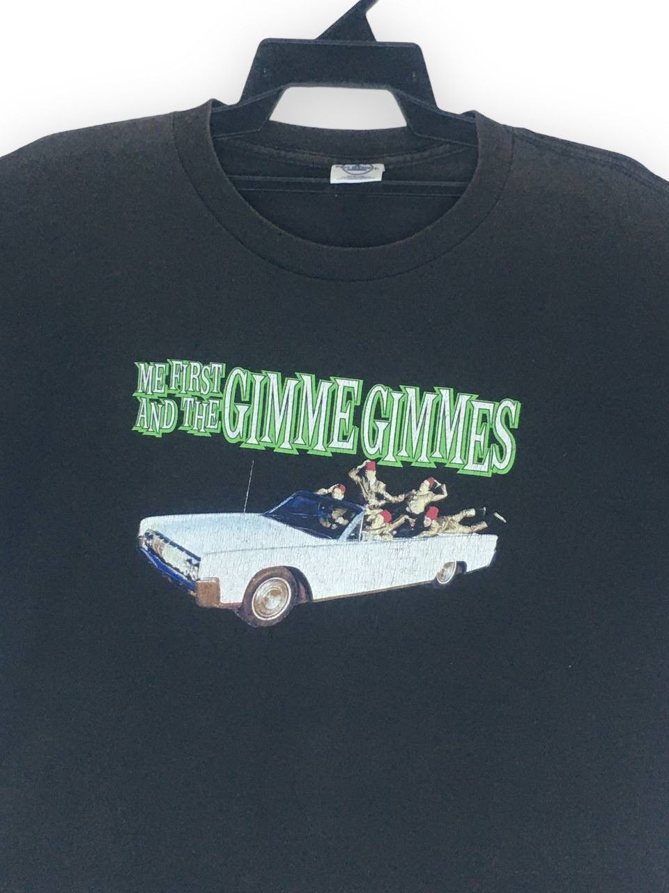 Band Tees × Vintage Vintage Me First and the Gimme Gimmes Fat Wreck Chords Size US M / EU 48-50 / 2 - 2 Thumbnail
