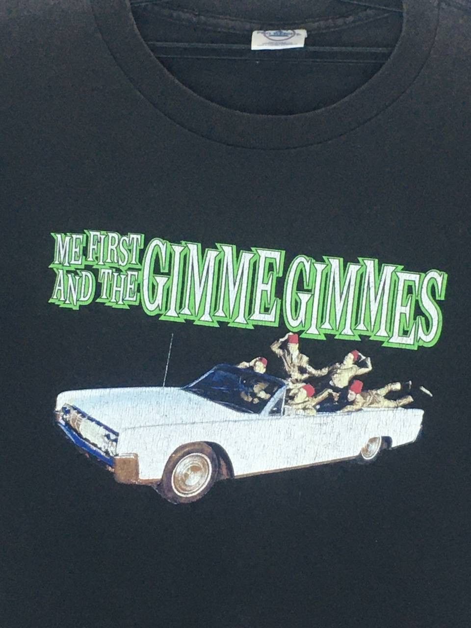 Band Tees × Vintage Vintage Me First and the Gimme Gimmes Fat Wreck Chords Size US M / EU 48-50 / 2 - 3 Thumbnail