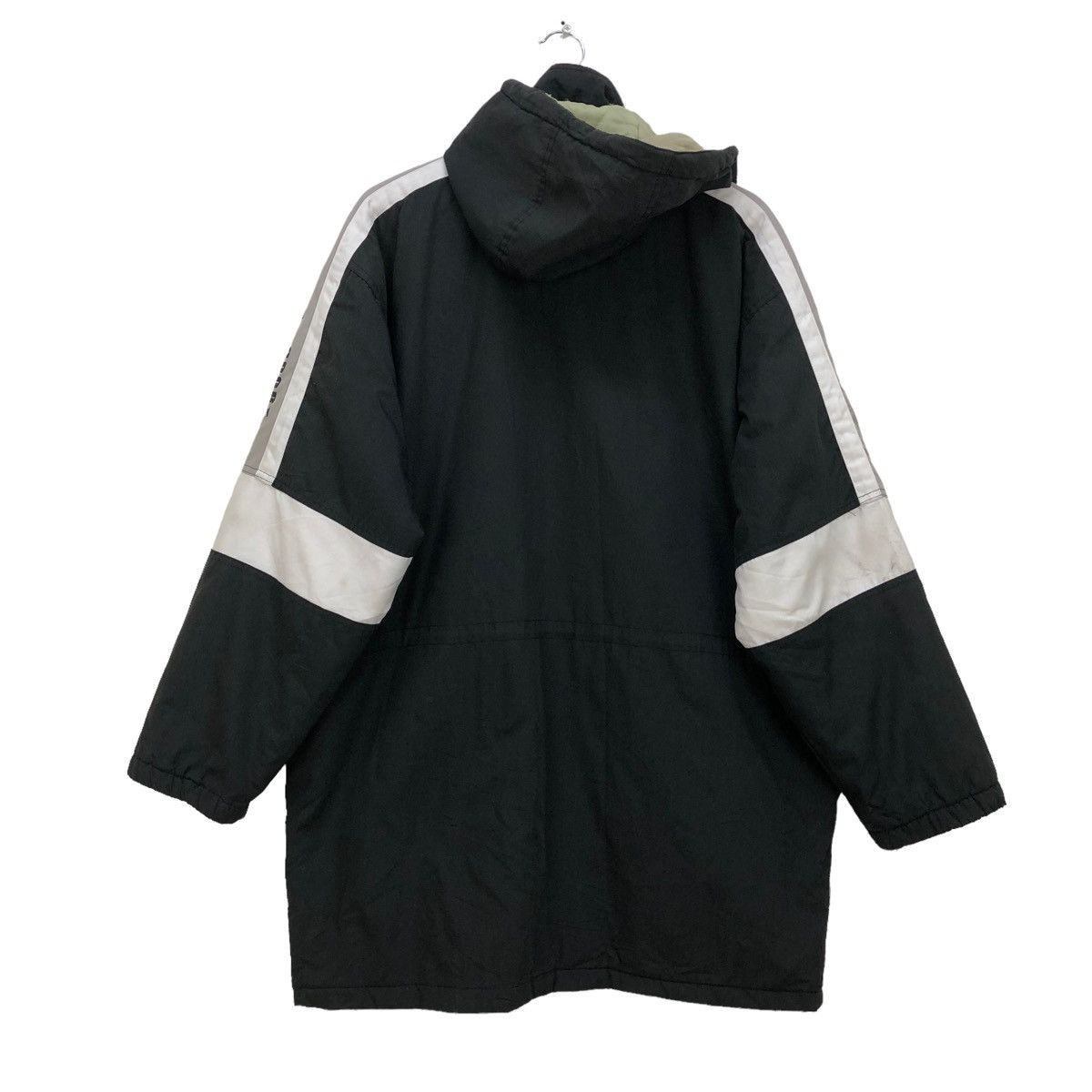 Formula 1 Vtg Leyton House Spellout Side Tape Removable Hooded Jacket Size US M / EU 48-50 / 2 - 2 Thumbnail