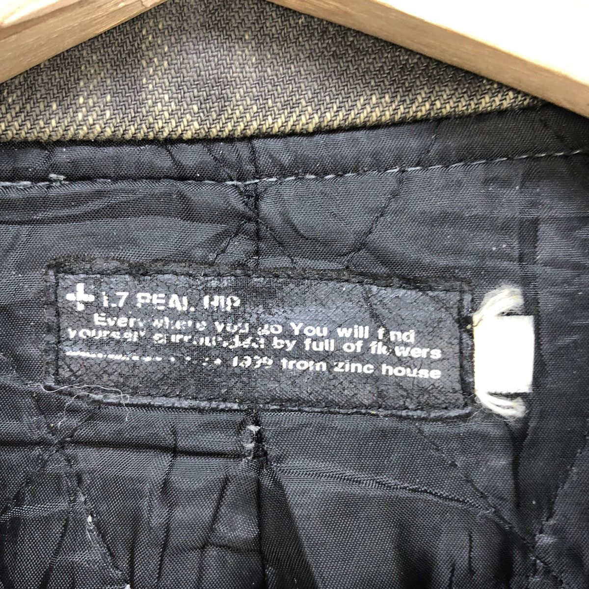 If Six Was Nine 🔥Japanese Brand Real Hip Distressed Jacket Size US M / EU 48-50 / 2 - 9 Thumbnail