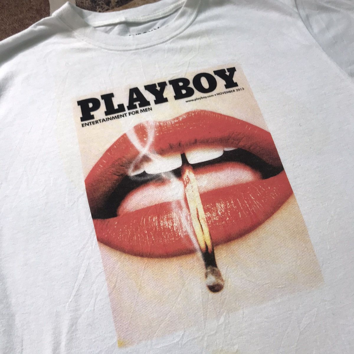 Playboy ‼️PLAYBOY BUNNY SMOKING TSHIRT ‼️ Size US M / EU 48-50 / 2 - 2 Thumbnail