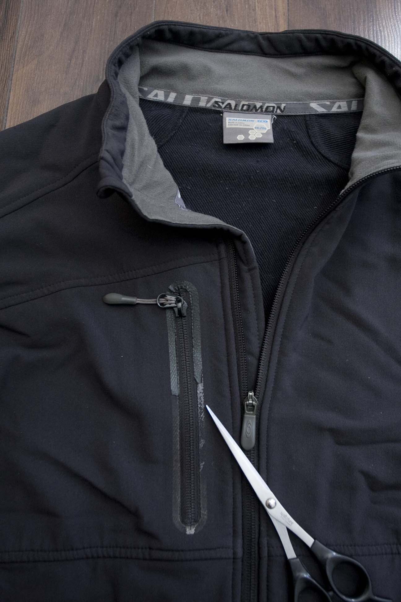 Salomon Salomon Jacket Full Zip Dark Gray Size XXL Size US XXL / EU 58 / 5 - 2 Thumbnail