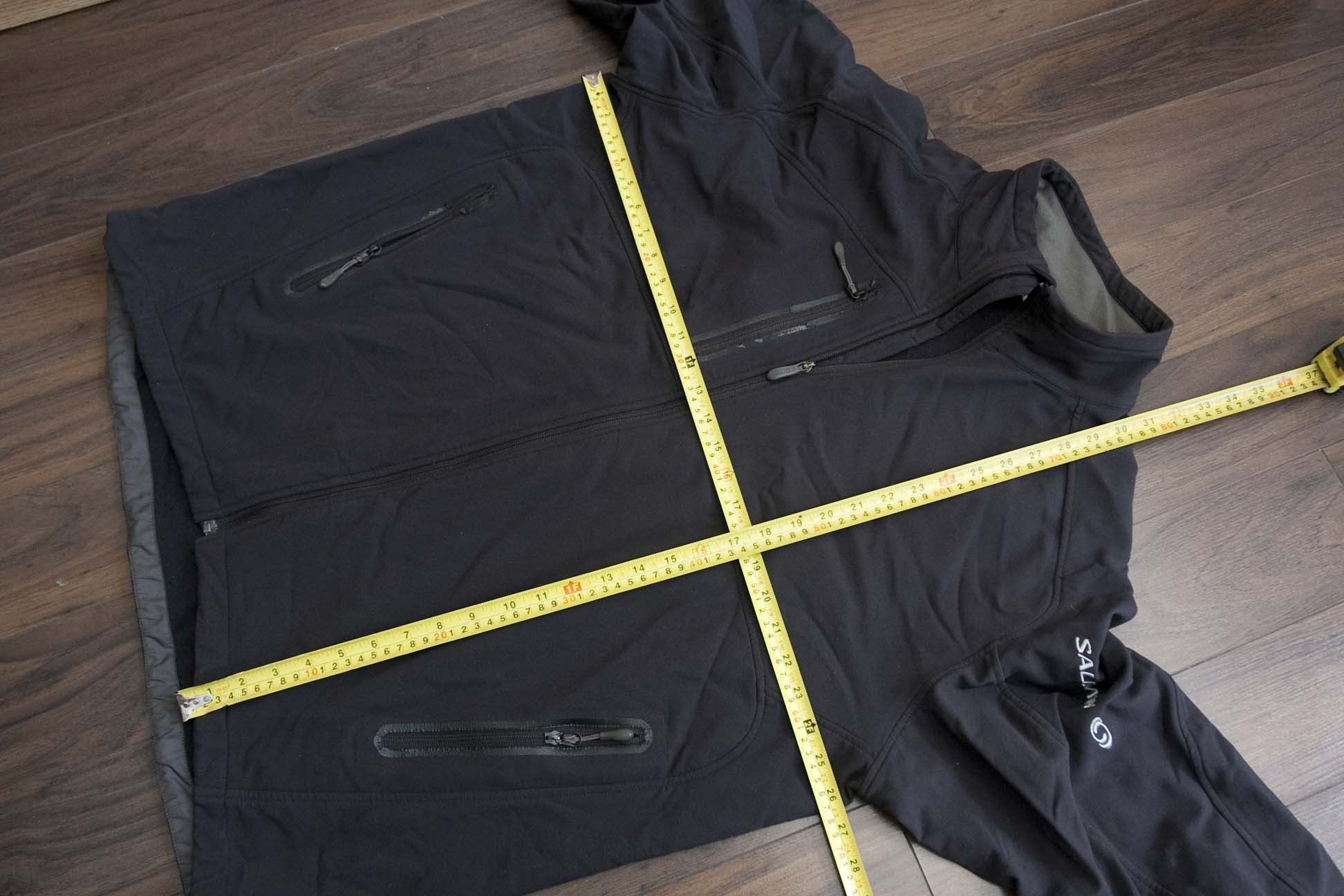 Salomon Salomon Jacket Full Zip Dark Gray Size XXL Size US XXL / EU 58 / 5 - 7 Thumbnail
