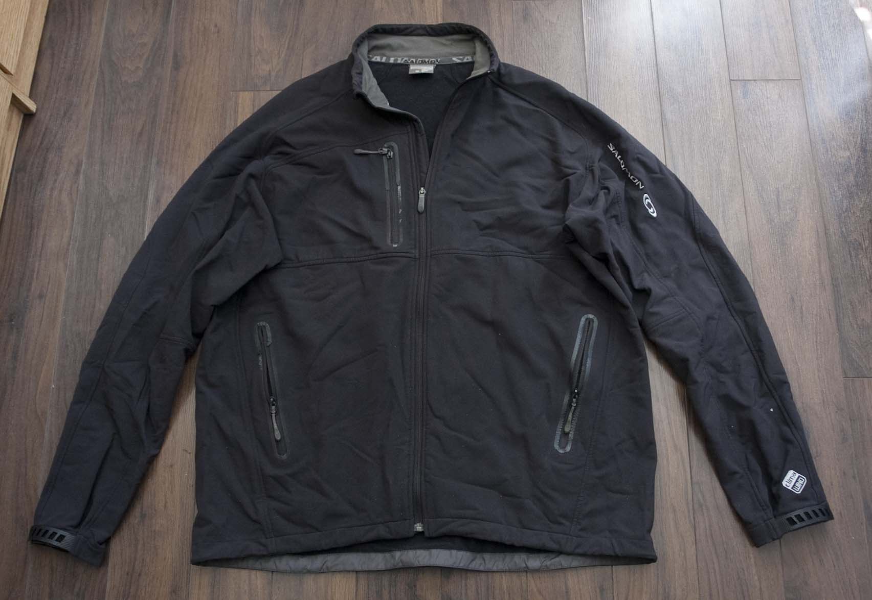 Salomon Salomon Jacket Full Zip Dark Gray Size XXL Size US XXL / EU 58 / 5 - 1 Thumbnail