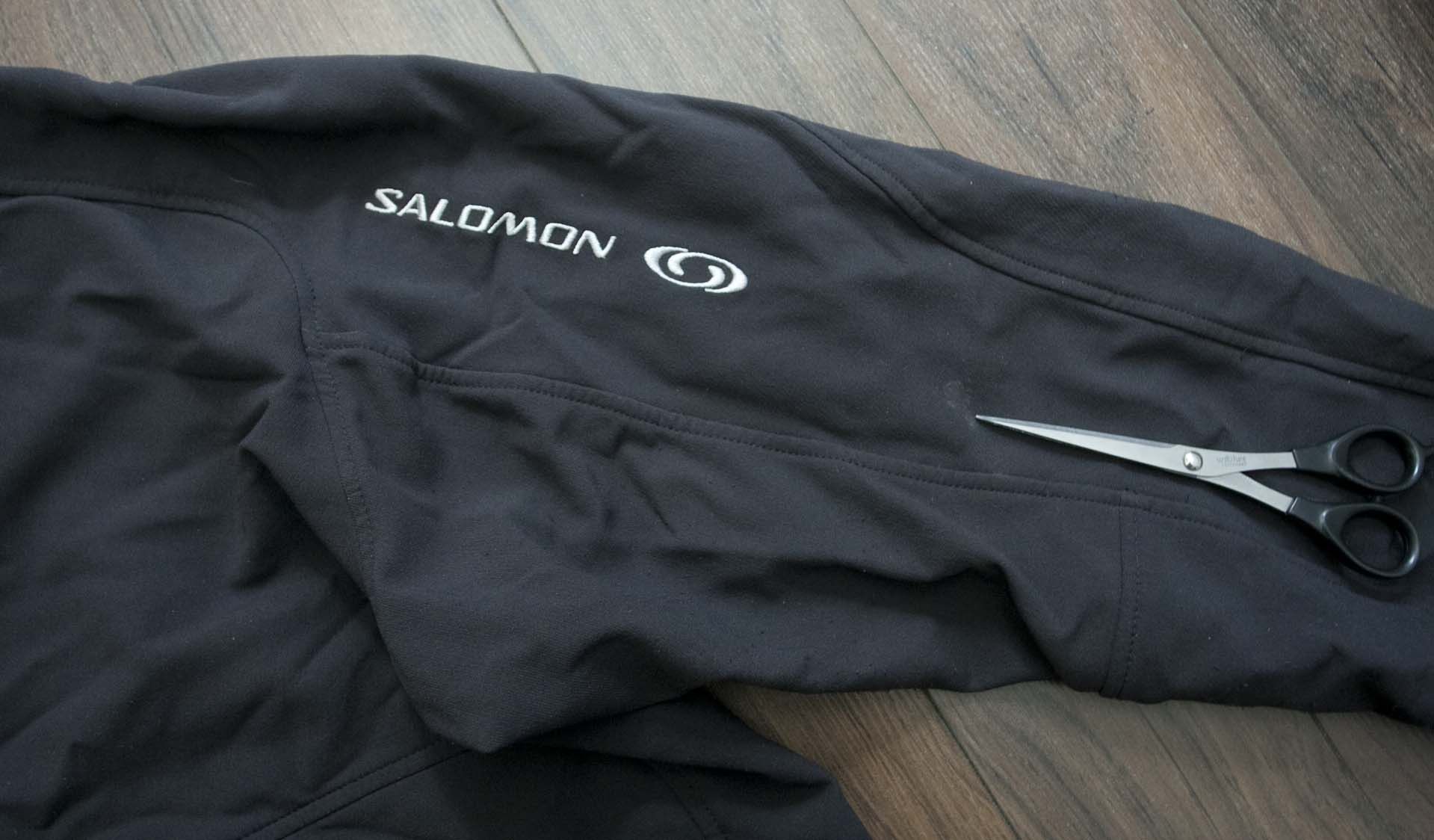 Salomon Salomon Jacket Full Zip Dark Gray Size XXL Size US XXL / EU 58 / 5 - 3 Thumbnail