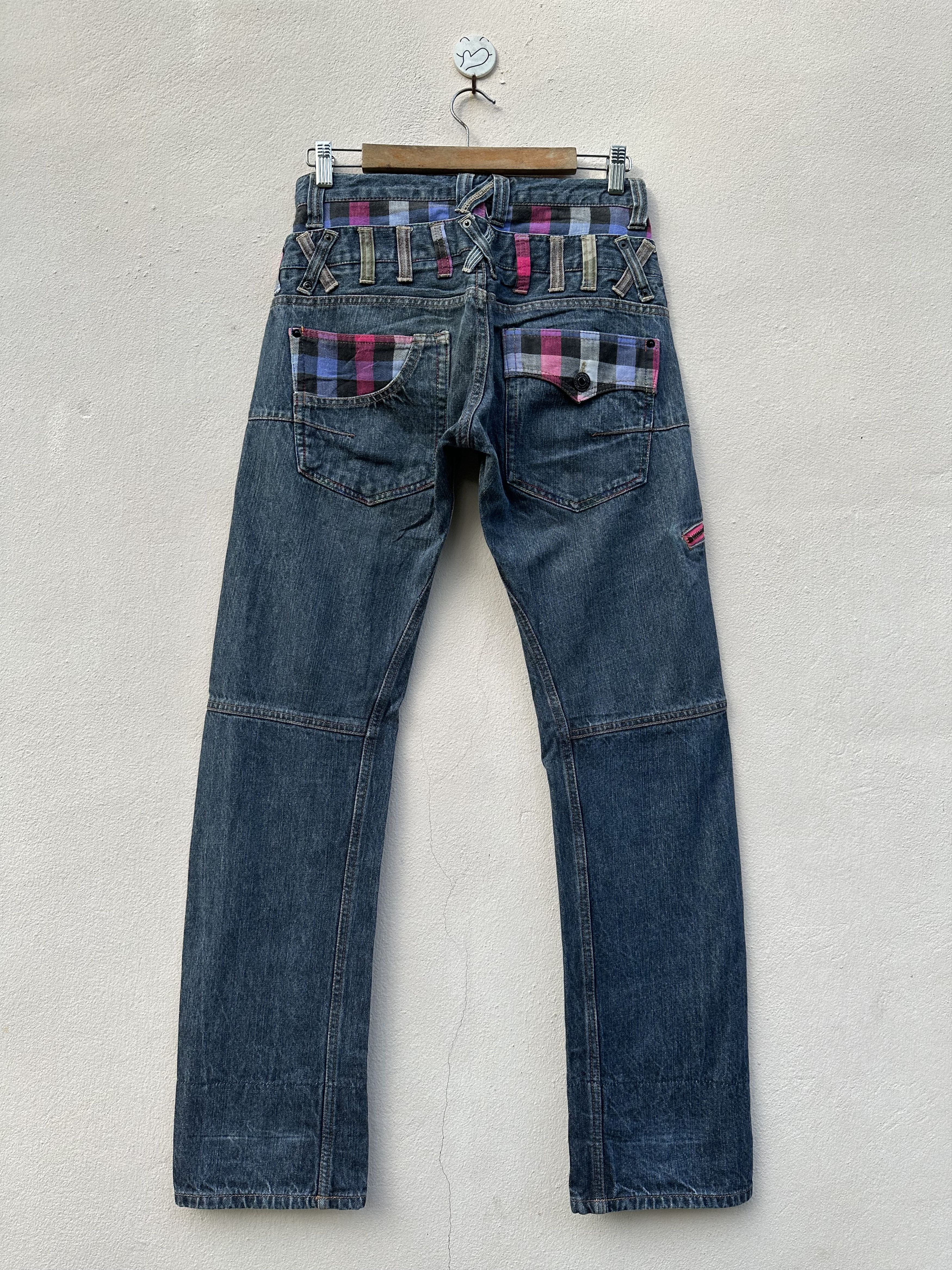 Japanese Brand Rare Japanese Brand Dominate Handcrafted Double Waist Pant Size US 31 - 14 Thumbnail
