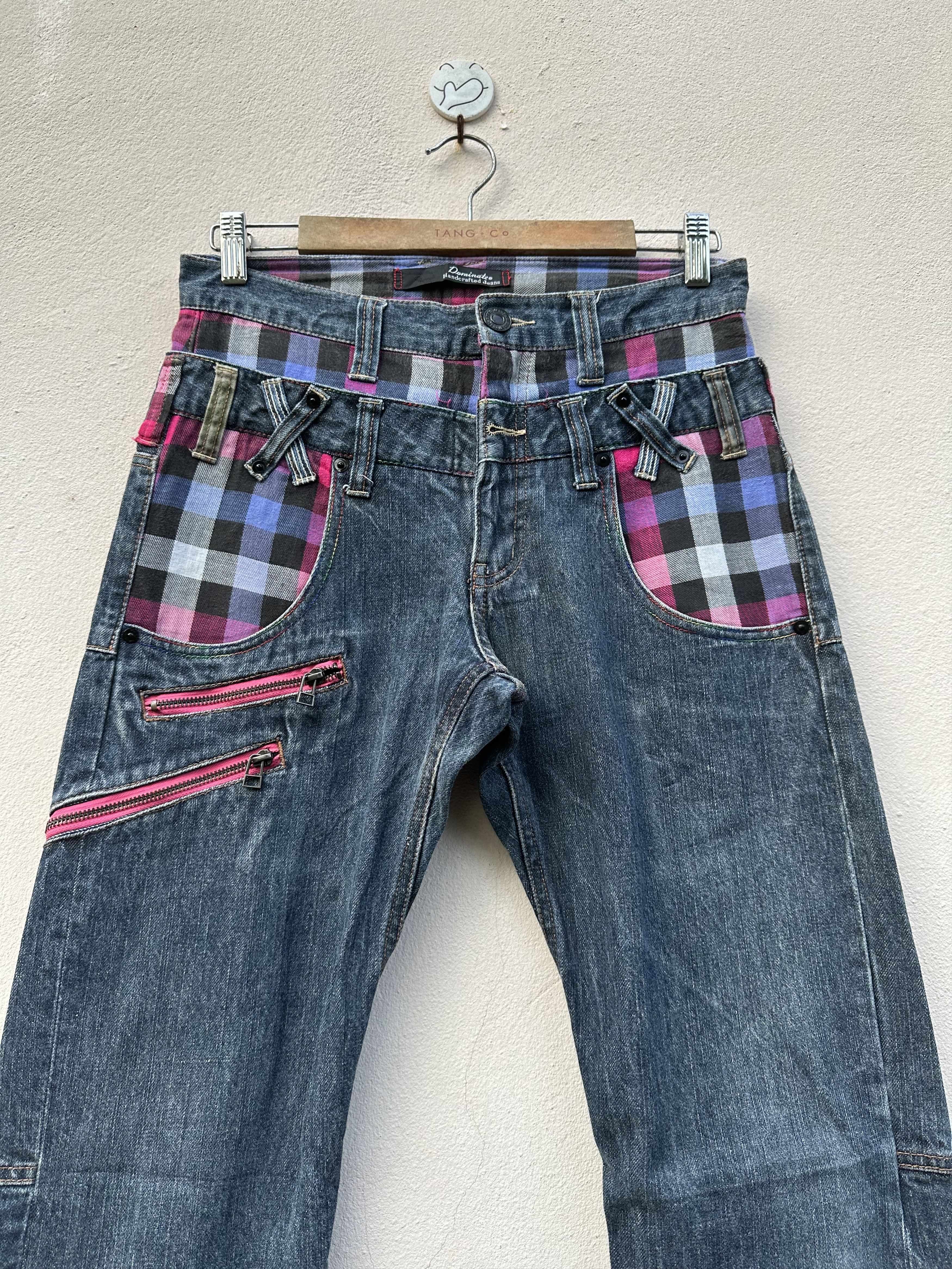 Japanese Brand Rare Japanese Brand Dominate Handcrafted Double Waist Pant Size US 31 - 7 Thumbnail
