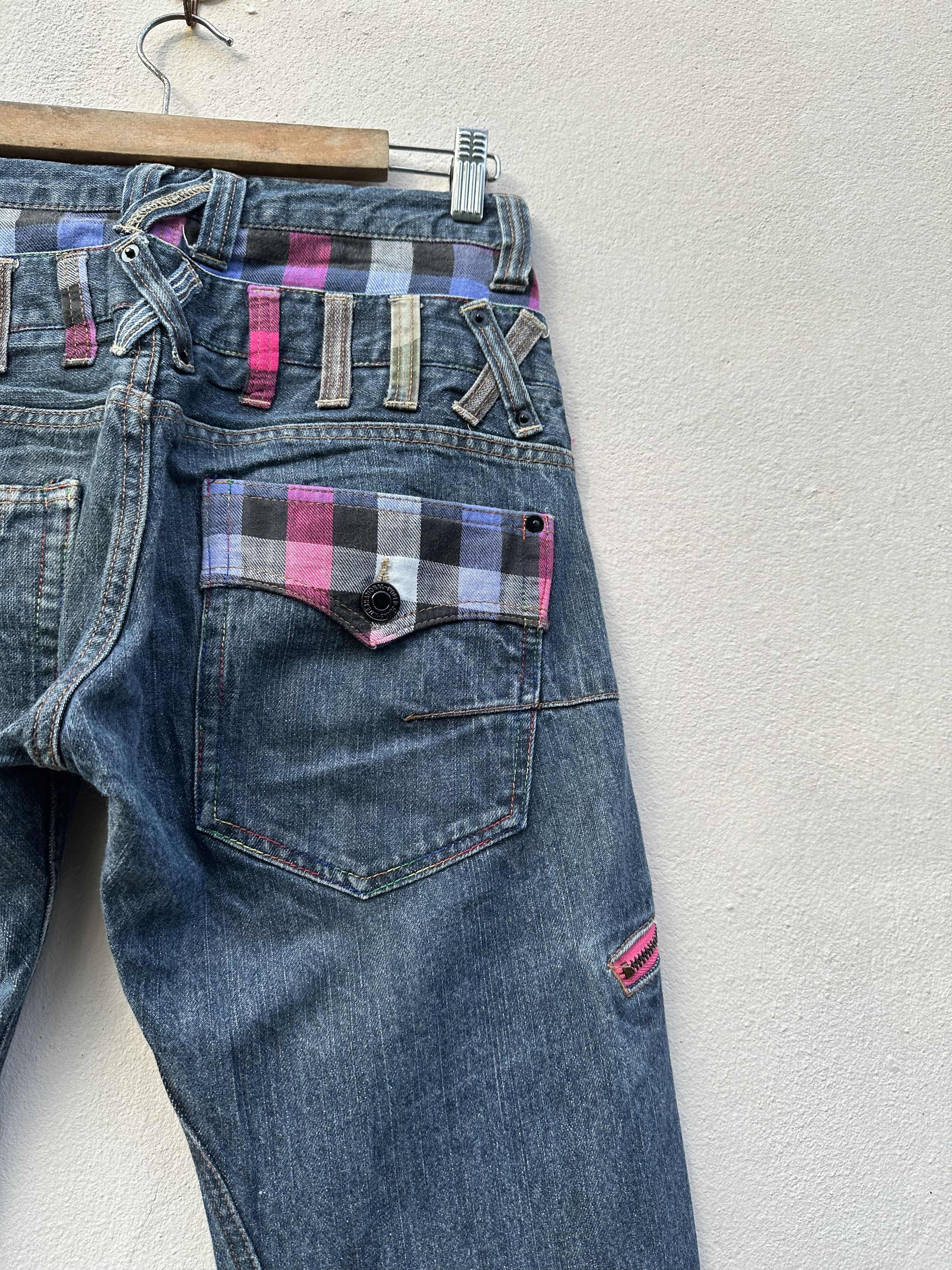 Japanese Brand Rare Japanese Brand Dominate Handcrafted Double Waist Pant Size US 31 - 20 Thumbnail