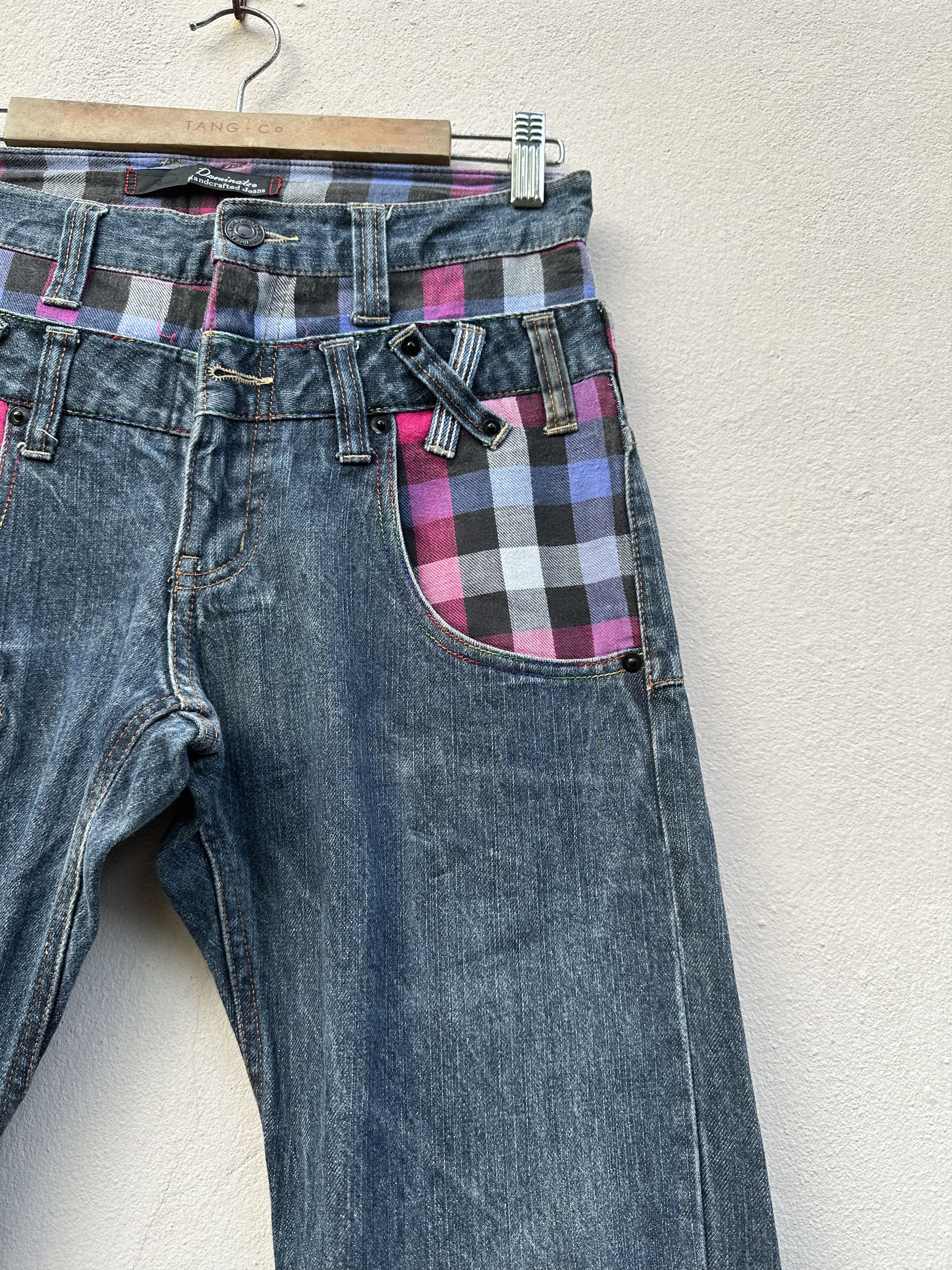 Japanese Brand Rare Japanese Brand Dominate Handcrafted Double Waist Pant Size US 31 - 11 Thumbnail