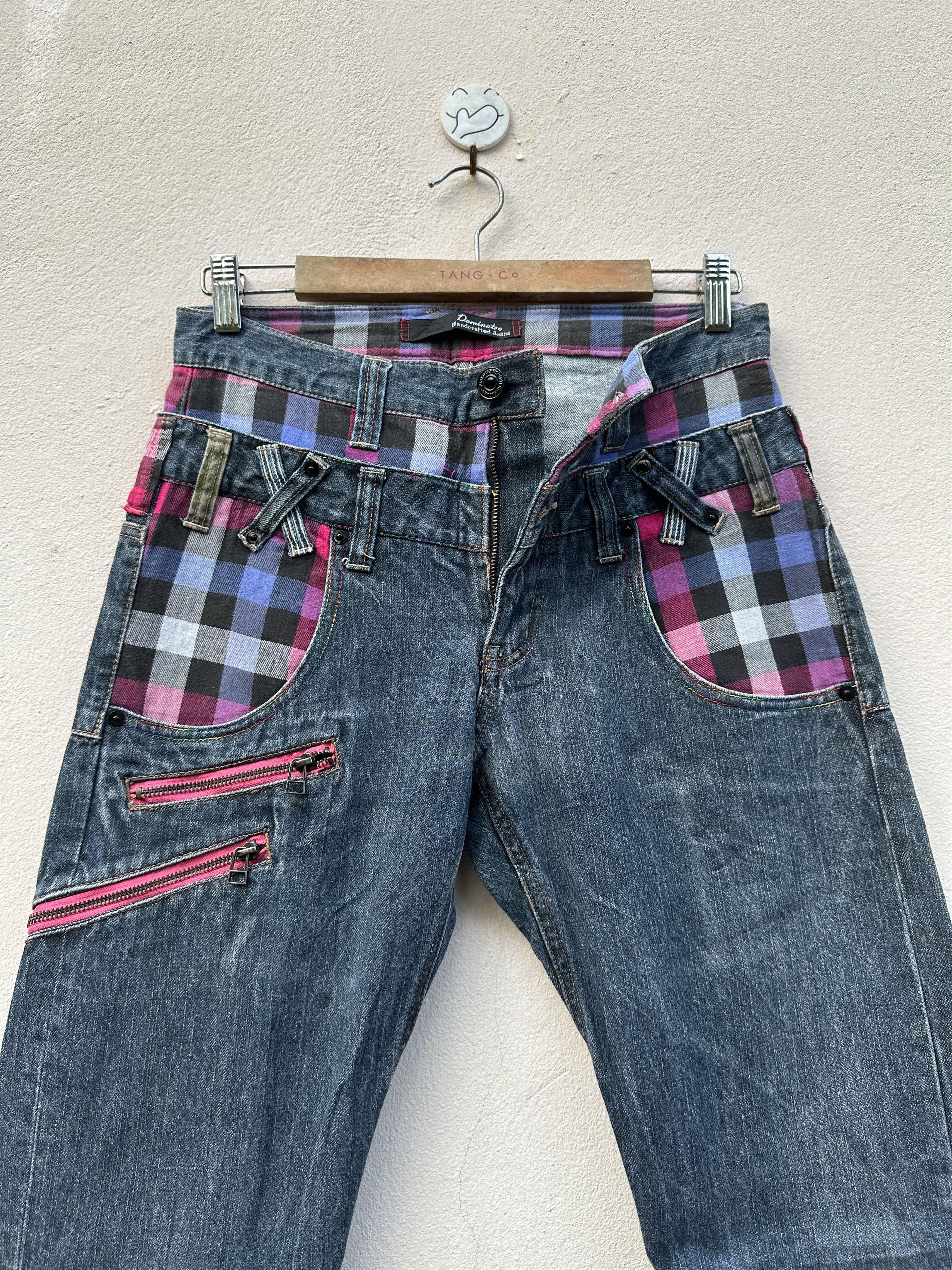 Japanese Brand Rare Japanese Brand Dominate Handcrafted Double Waist Pant Size US 31 - 6 Thumbnail