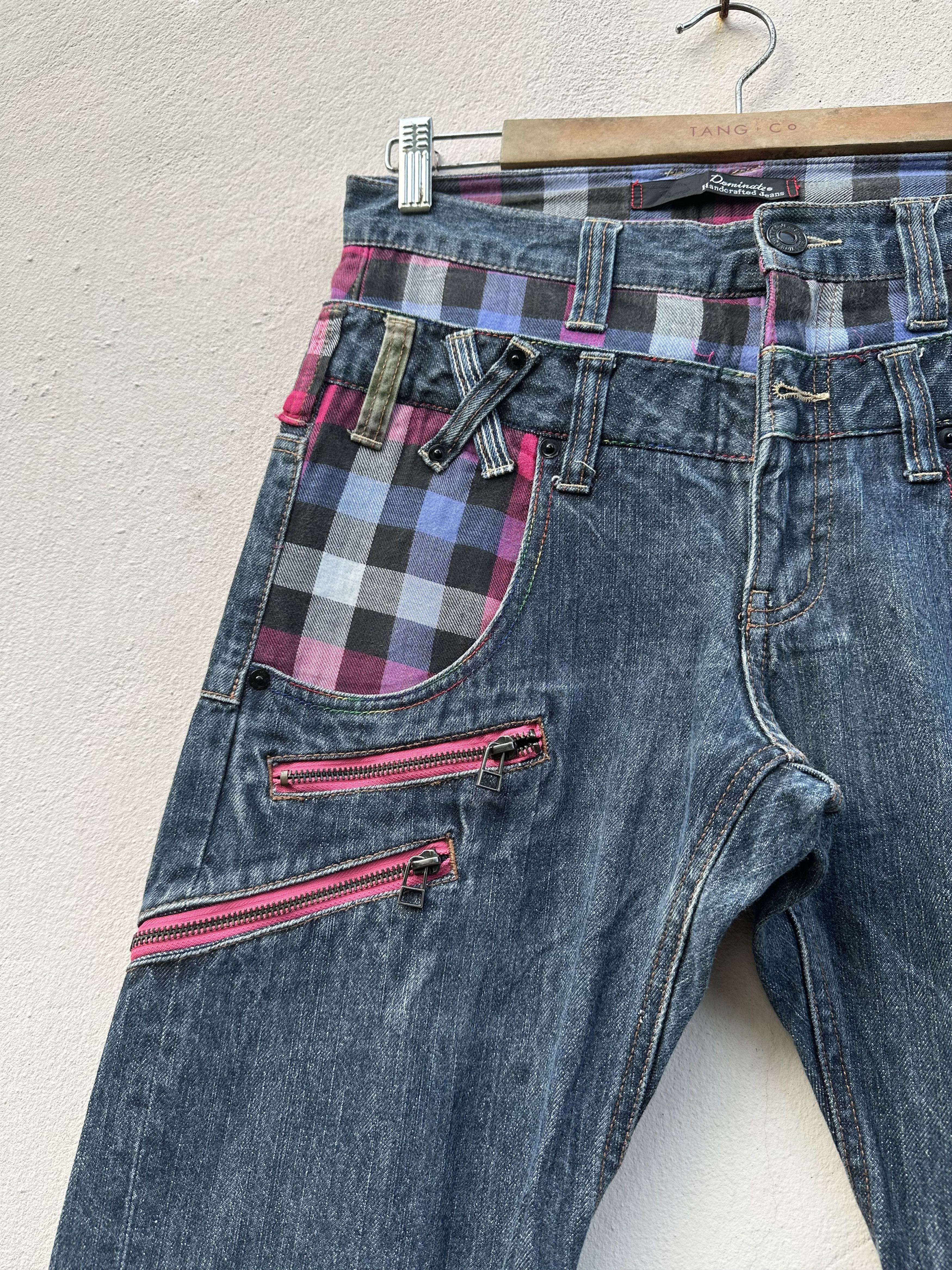 Japanese Brand Rare Japanese Brand Dominate Handcrafted Double Waist Pant Size US 31 - 8 Thumbnail