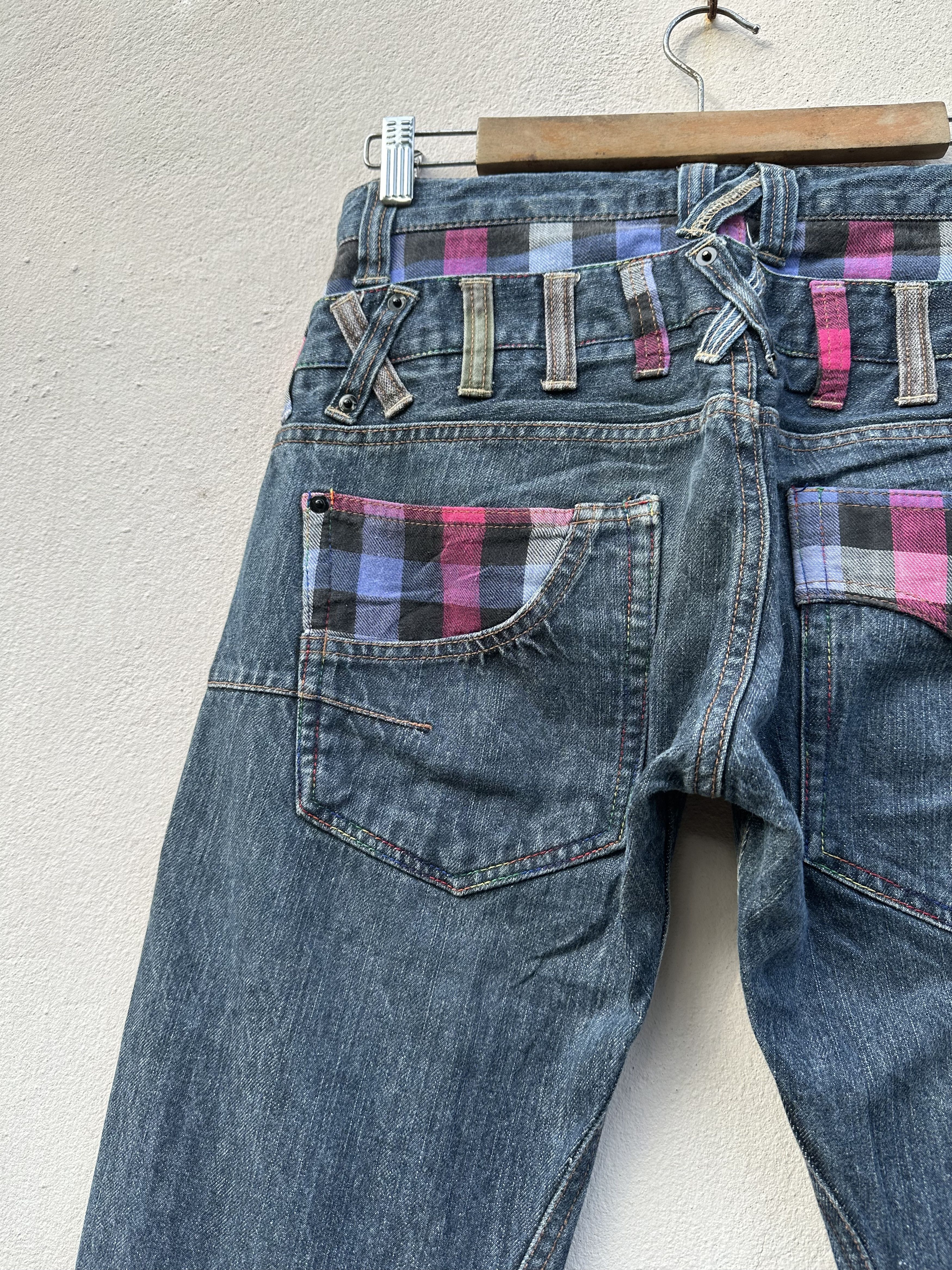 Japanese Brand Rare Japanese Brand Dominate Handcrafted Double Waist Pant Size US 31 - 17 Thumbnail