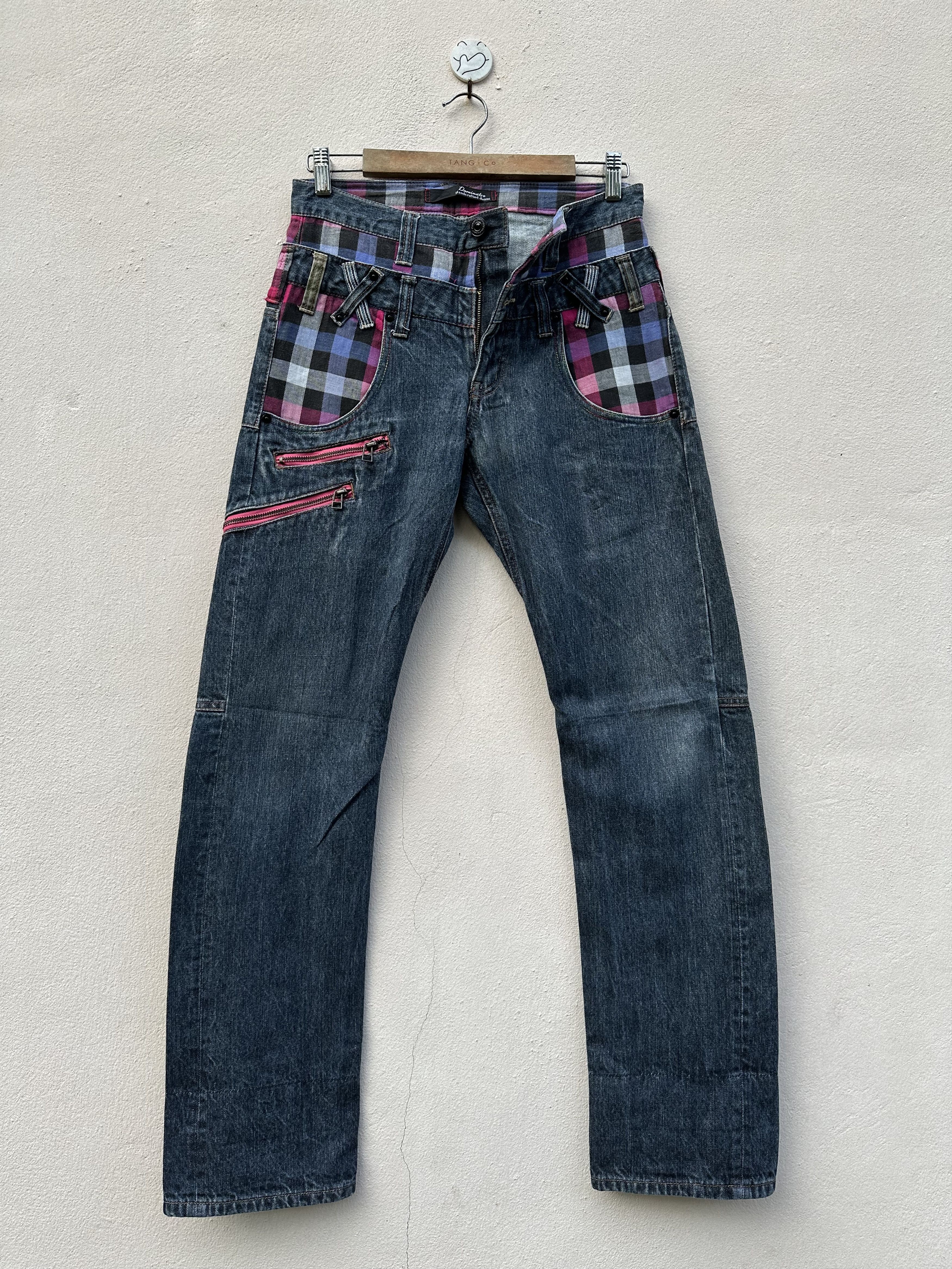 Japanese Brand Rare Japanese Brand Dominate Handcrafted Double Waist Pant Size US 31 - 3 Thumbnail