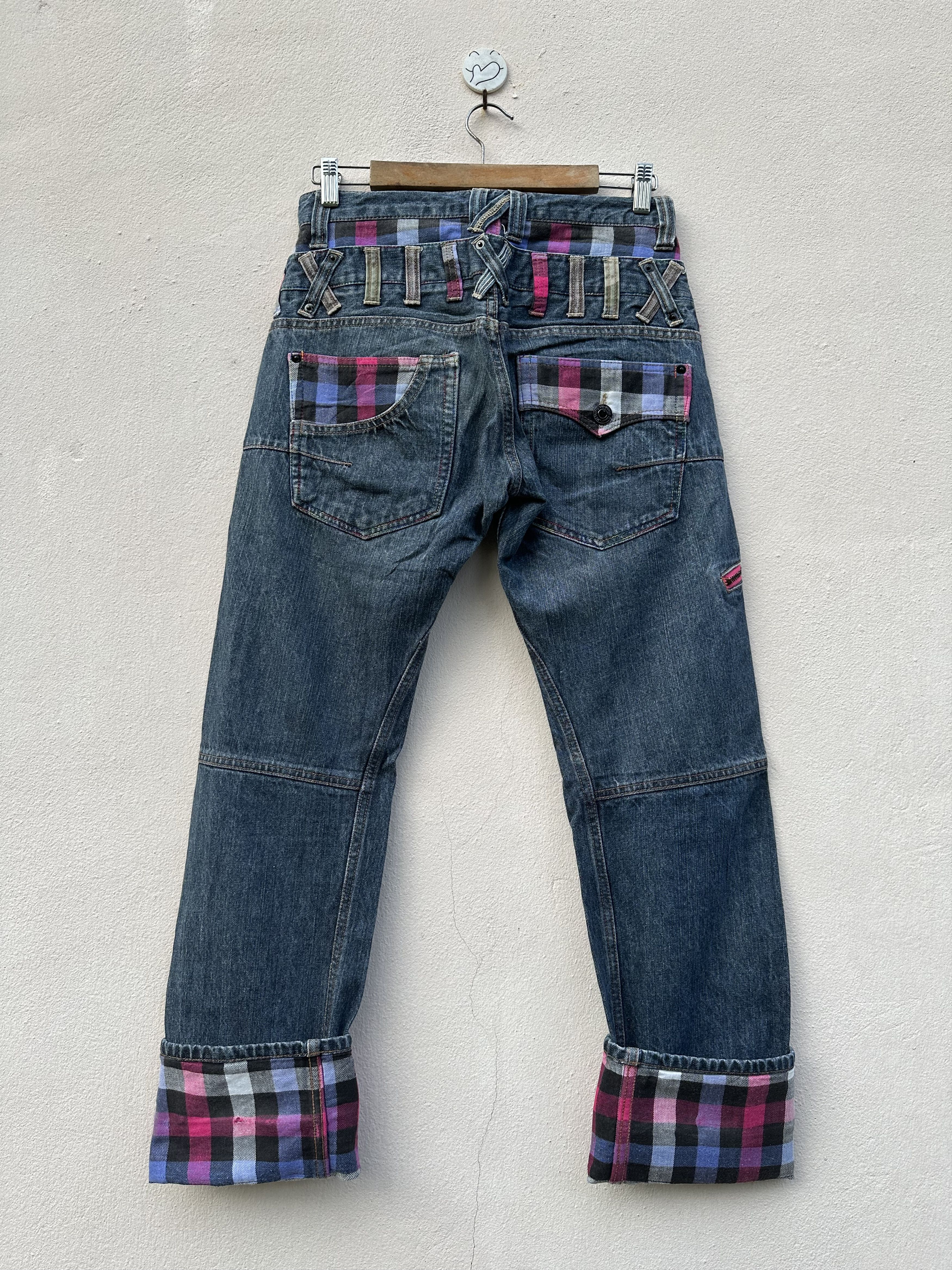 Japanese Brand Rare Japanese Brand Dominate Handcrafted Double Waist Pant Size US 31 - 5 Thumbnail