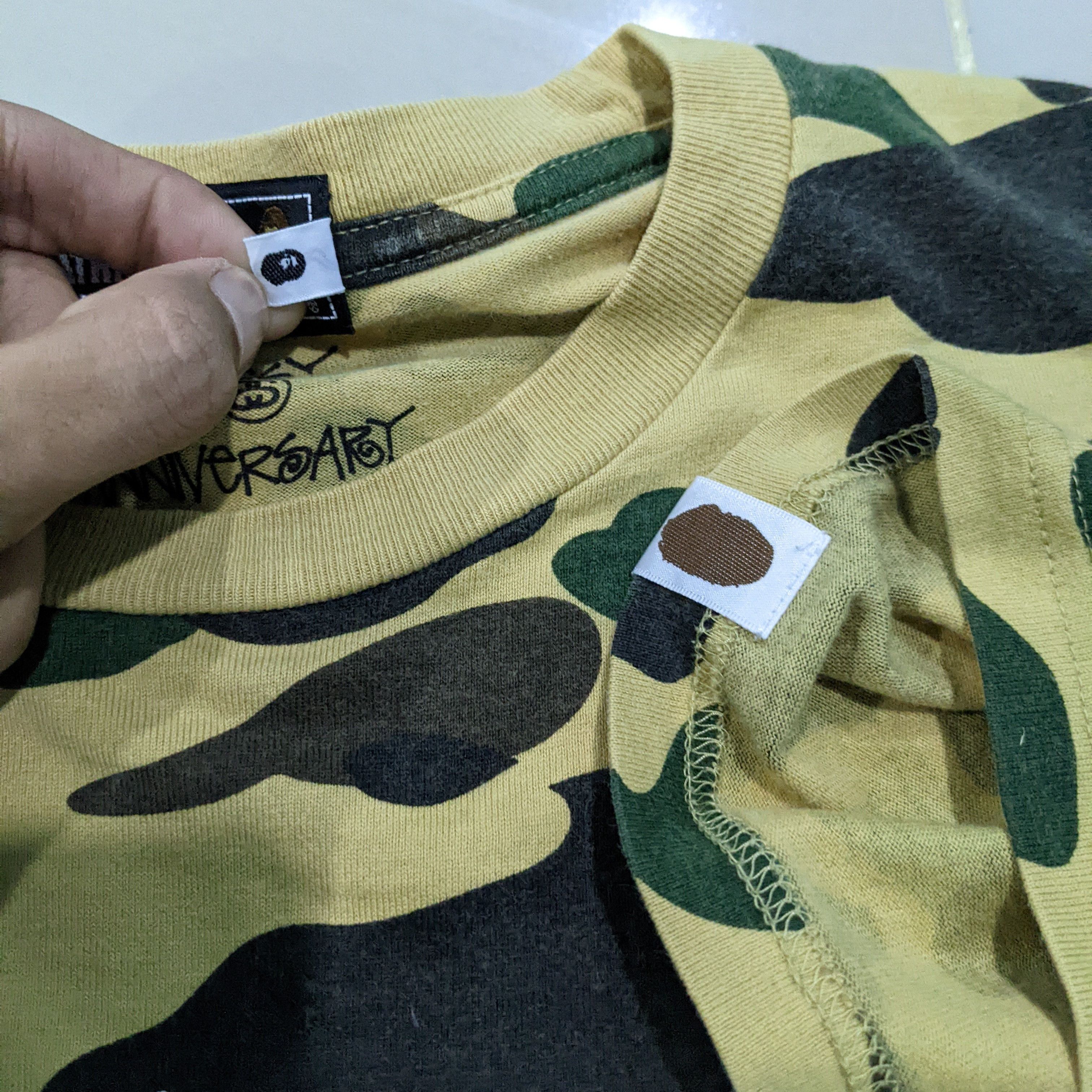 Bape × Stussy Bape x Stussy 30th Anniversary 1st Camo Tee Size US L / EU 52-54 / 3 - 5 Thumbnail