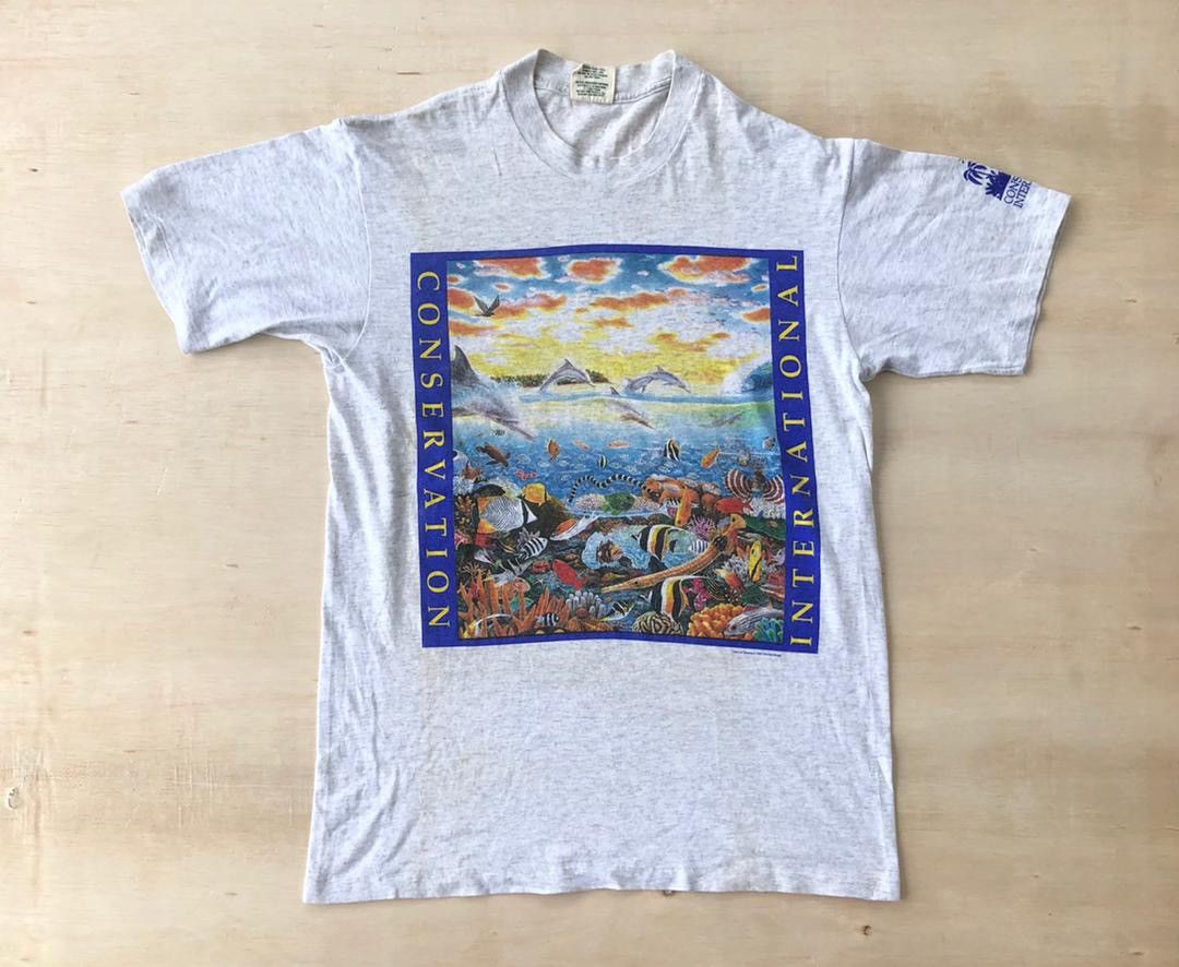 Vintage vintage tee Size US L / EU 52-54 / 3 - 1 Thumbnail