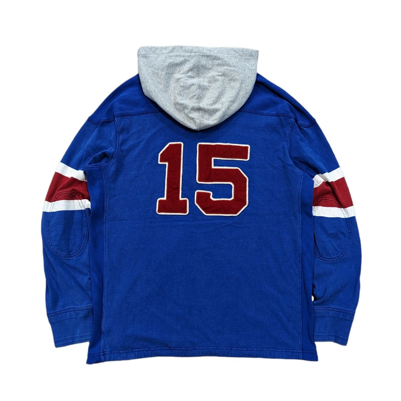 Polo Ralph Lauren × Ralph Lauren × Rugby Ralph Lauren Polo by Ralph Lauren Spell Out Rugby hooded longsleeve Size US L / EU 52-54 / 3 - 2 Thumbnail