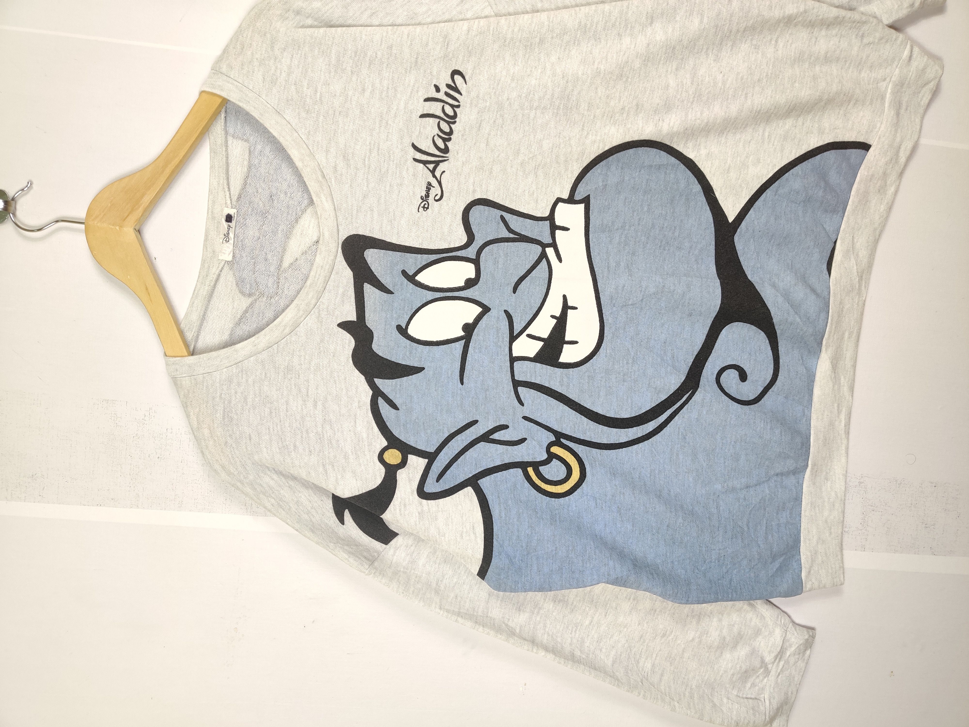 Cartoon Network Vintage Disney Aladdin Overprint Sweatshirt Size US XXL / EU 58 / 5 - 3 Thumbnail