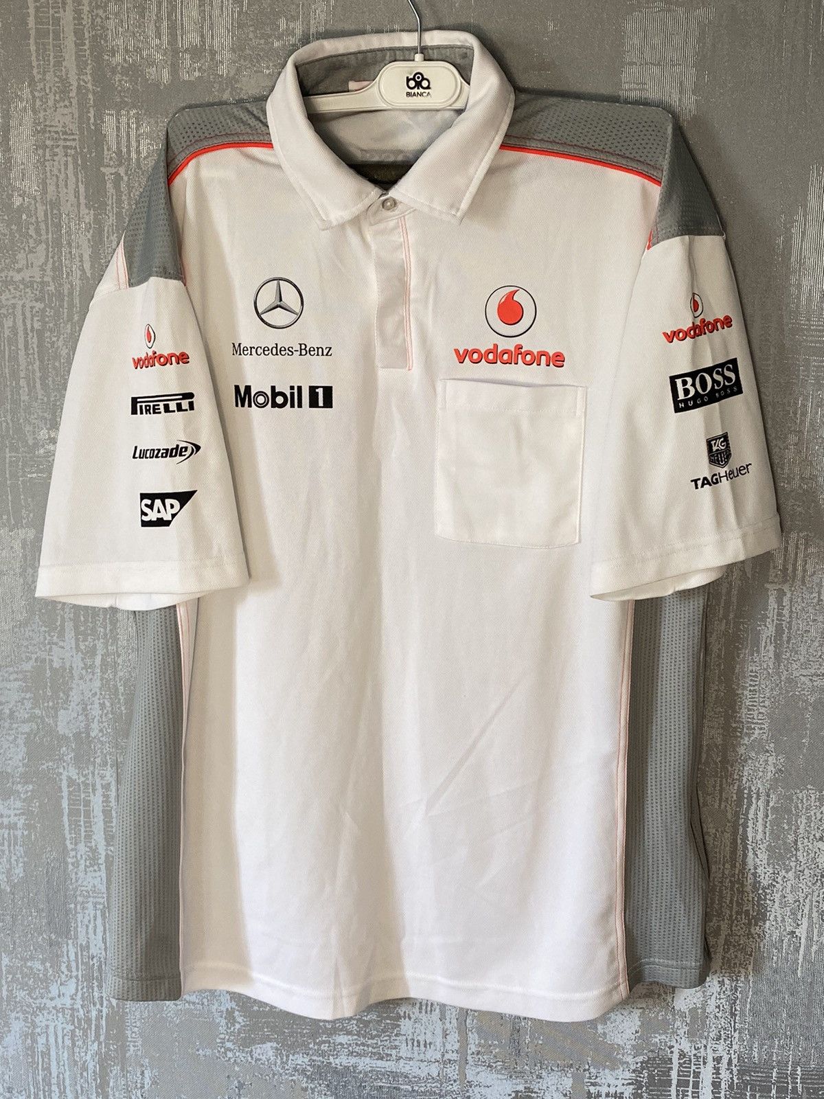 Mercedes-Benz Mercedes Benz McLaren Vodafone T-shirt Polos Hugo Boss Size US XXL / EU 58 / 5 - 1 Thumbnail
