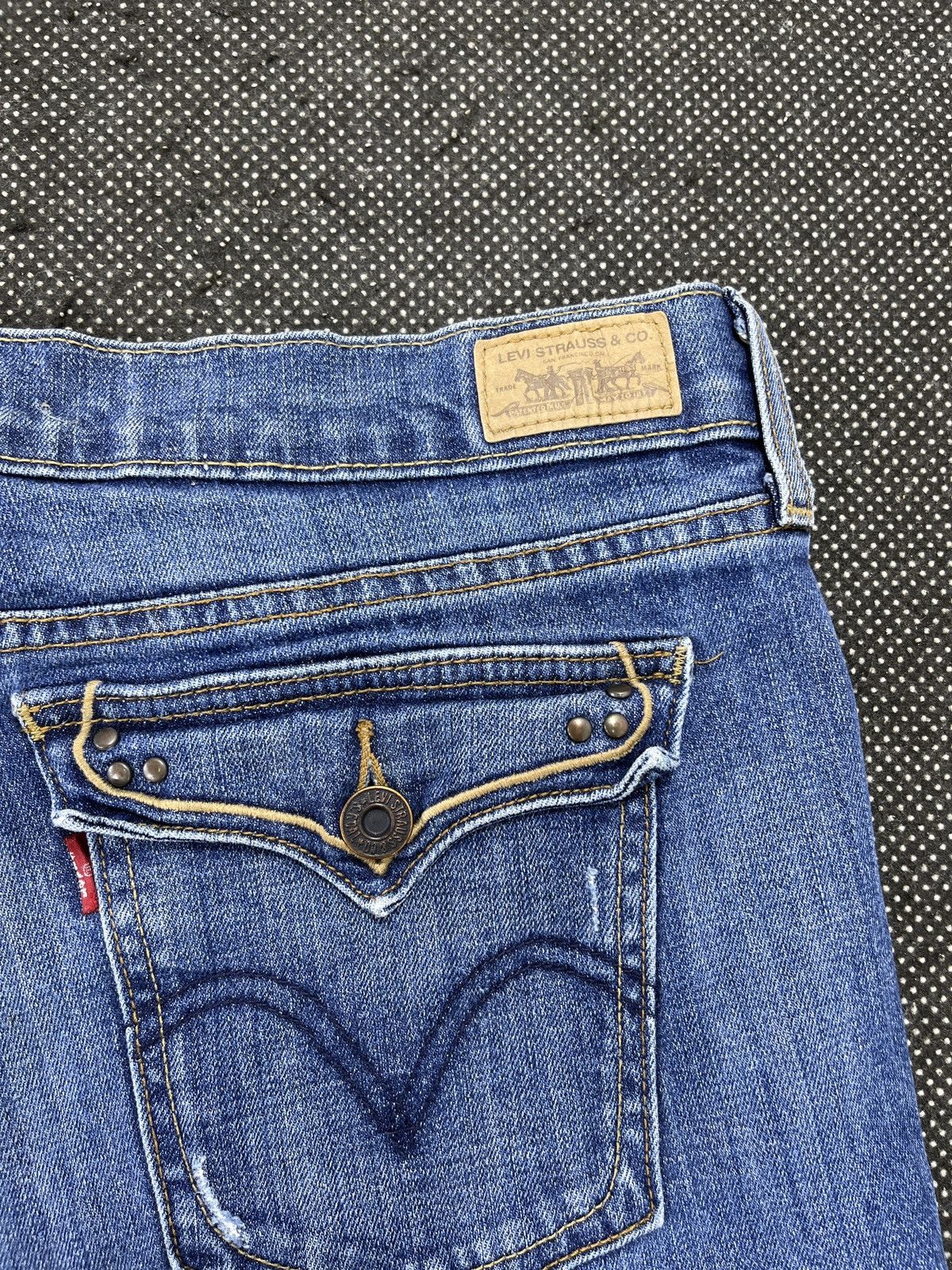 Levi's × Vintage Vintage levis 515 Flare Jeans - JP093 Size 35" - 10 Thumbnail